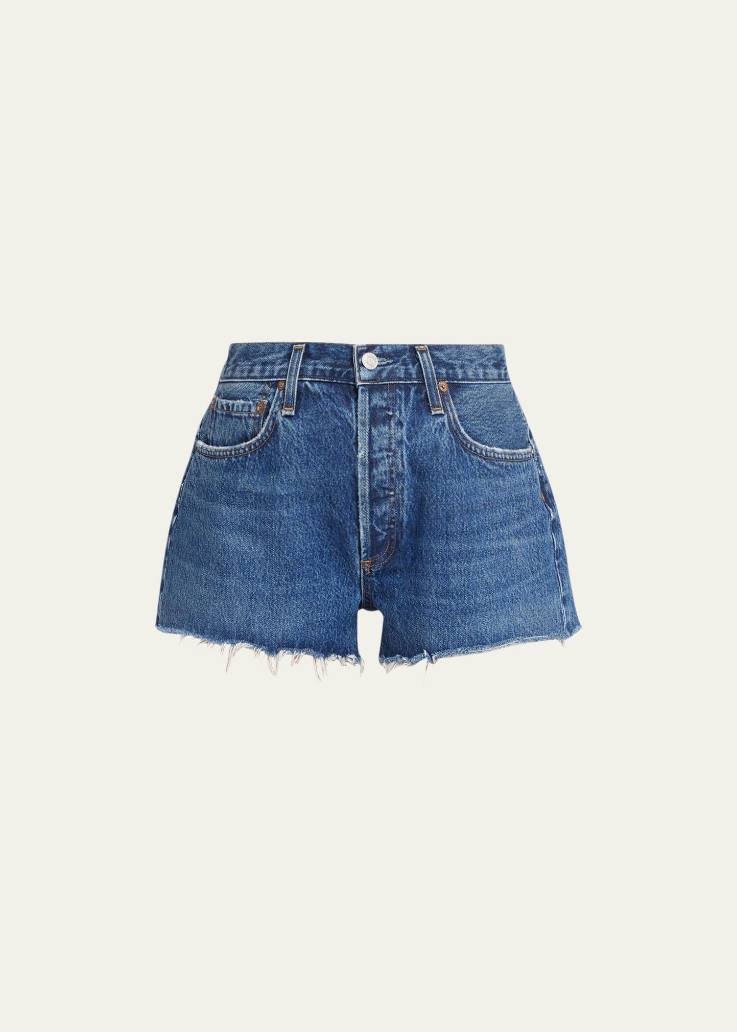 Parker Relaxed Denim Shorts Product Image