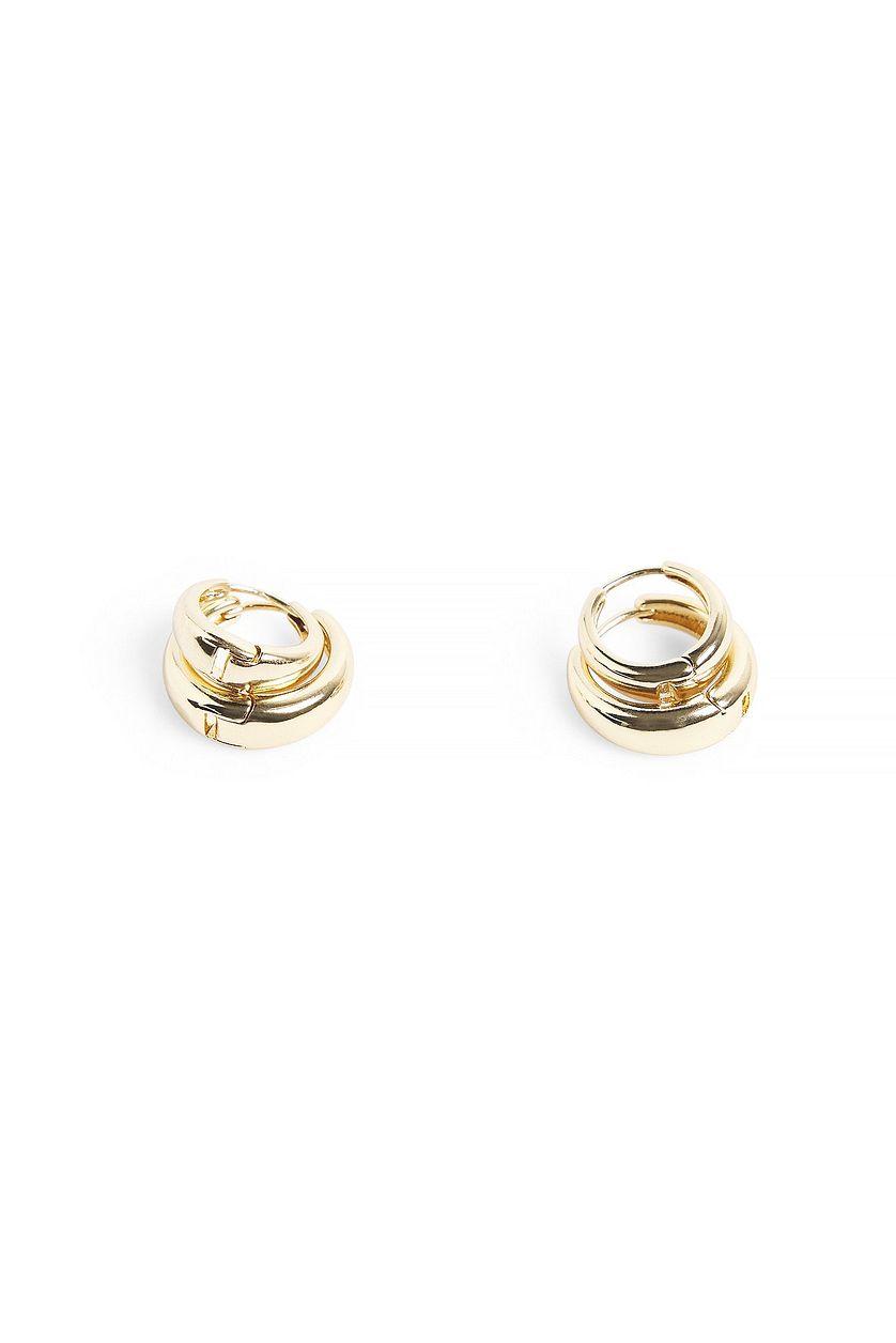 Short Hoop Earrings (2-pack) Product Image