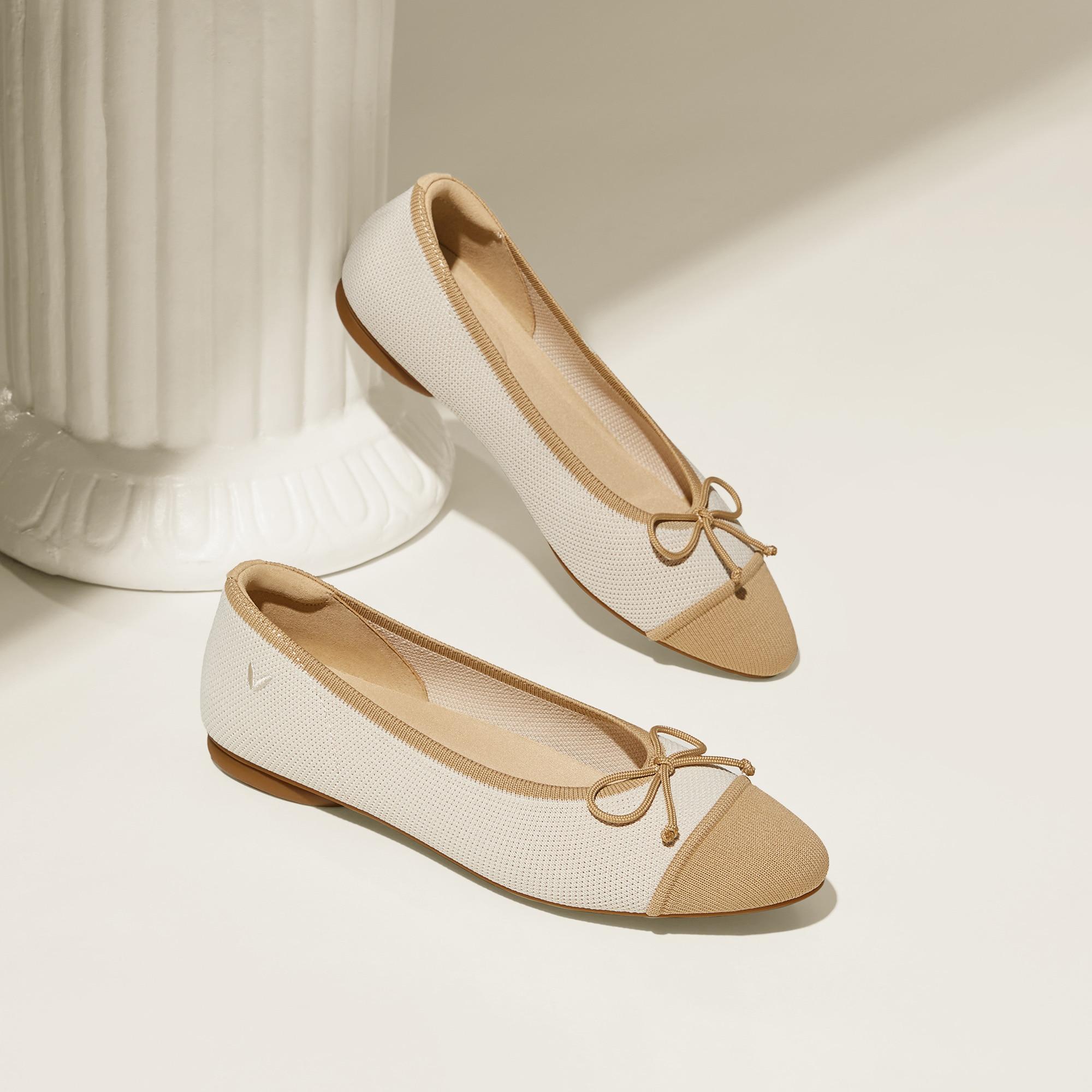 Almond-Toe Bow Flats (Tiana) Product Image