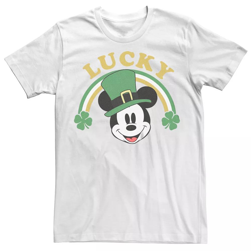 Disney's Mickey & Friends Men's St. Patrick's Day Lucky Mickey Graphic Tee,  Product Image