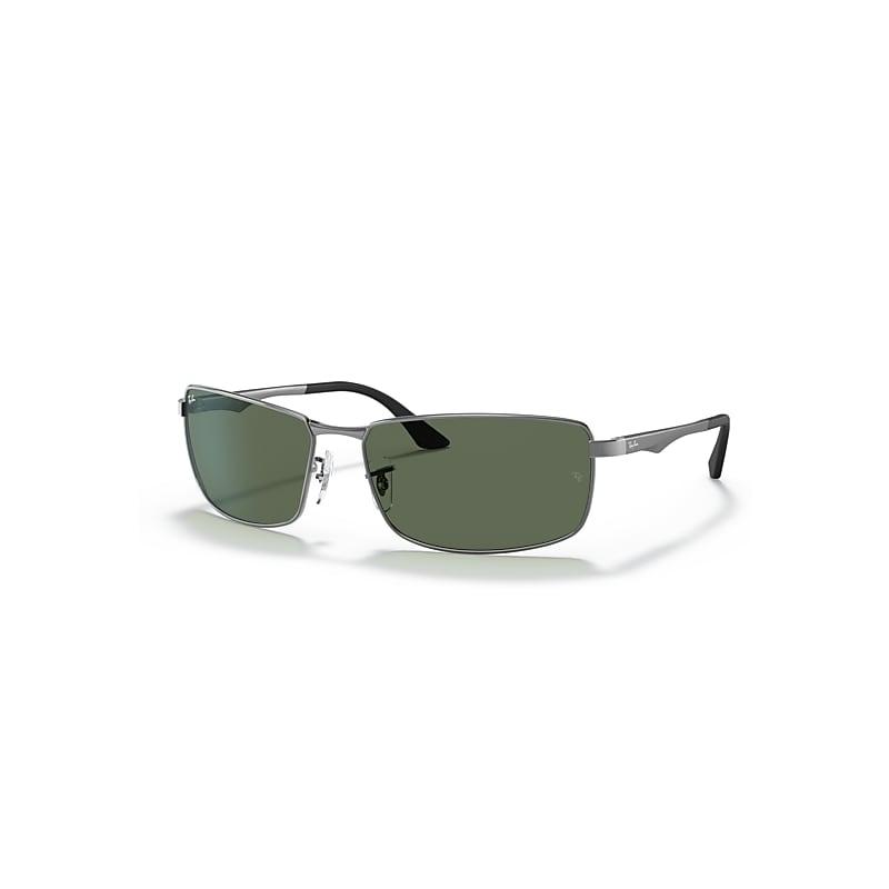 Ray-Ban Rb3498 Sunglasses Frame Green Lenses Product Image