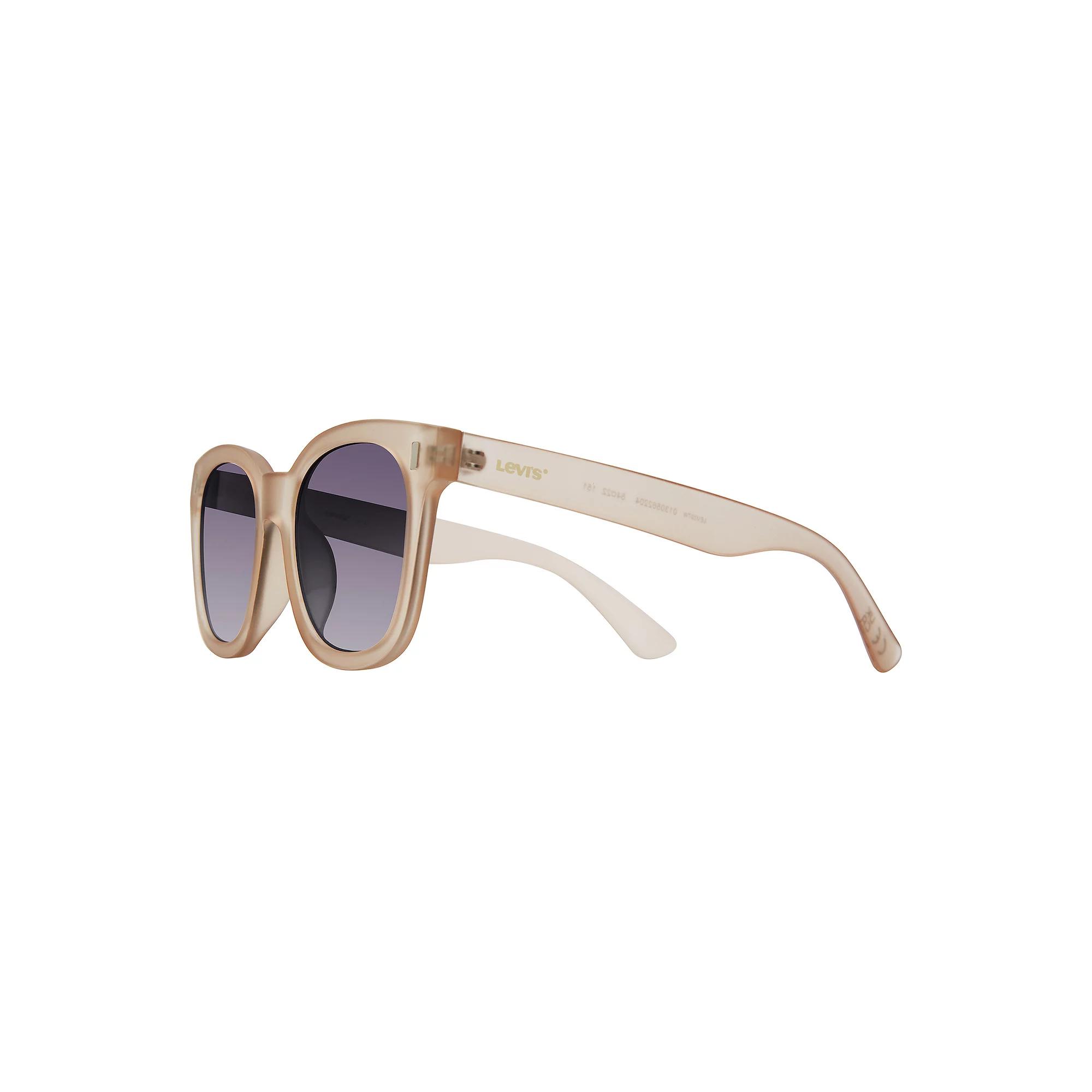 Women's Levi's® 54mm Fashion Square Sunglasses, Beige Product Image