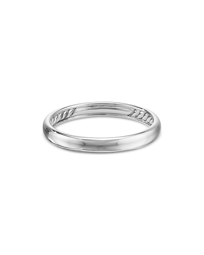 Mens Classic Band Ring in 18K White Gold, 3.5MM Product Image