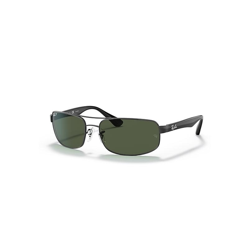 Ray-Ban Rb3445 Sunglasses Frame Green Lenses Product Image