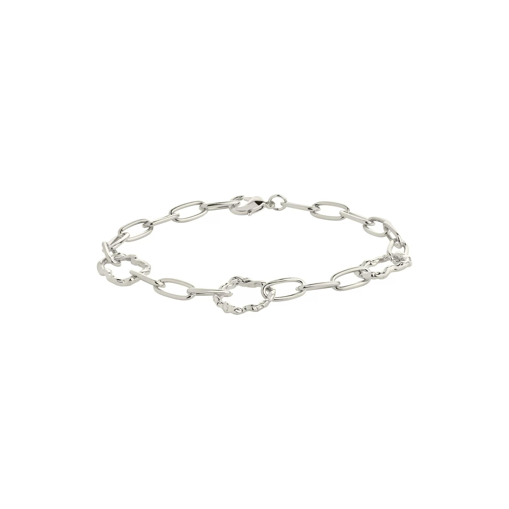 MC Collective Molten Chain Bracelet, Women's, Silver Tone Product Image