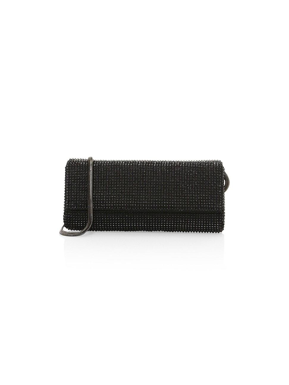 Womens Pyramid Mesh Clutch Product Image