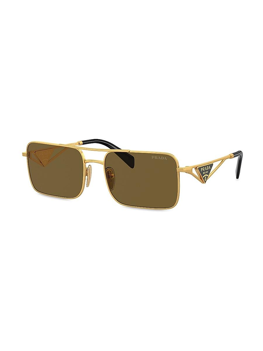Mens A52S 56MM Rectangular Sunglasses Product Image