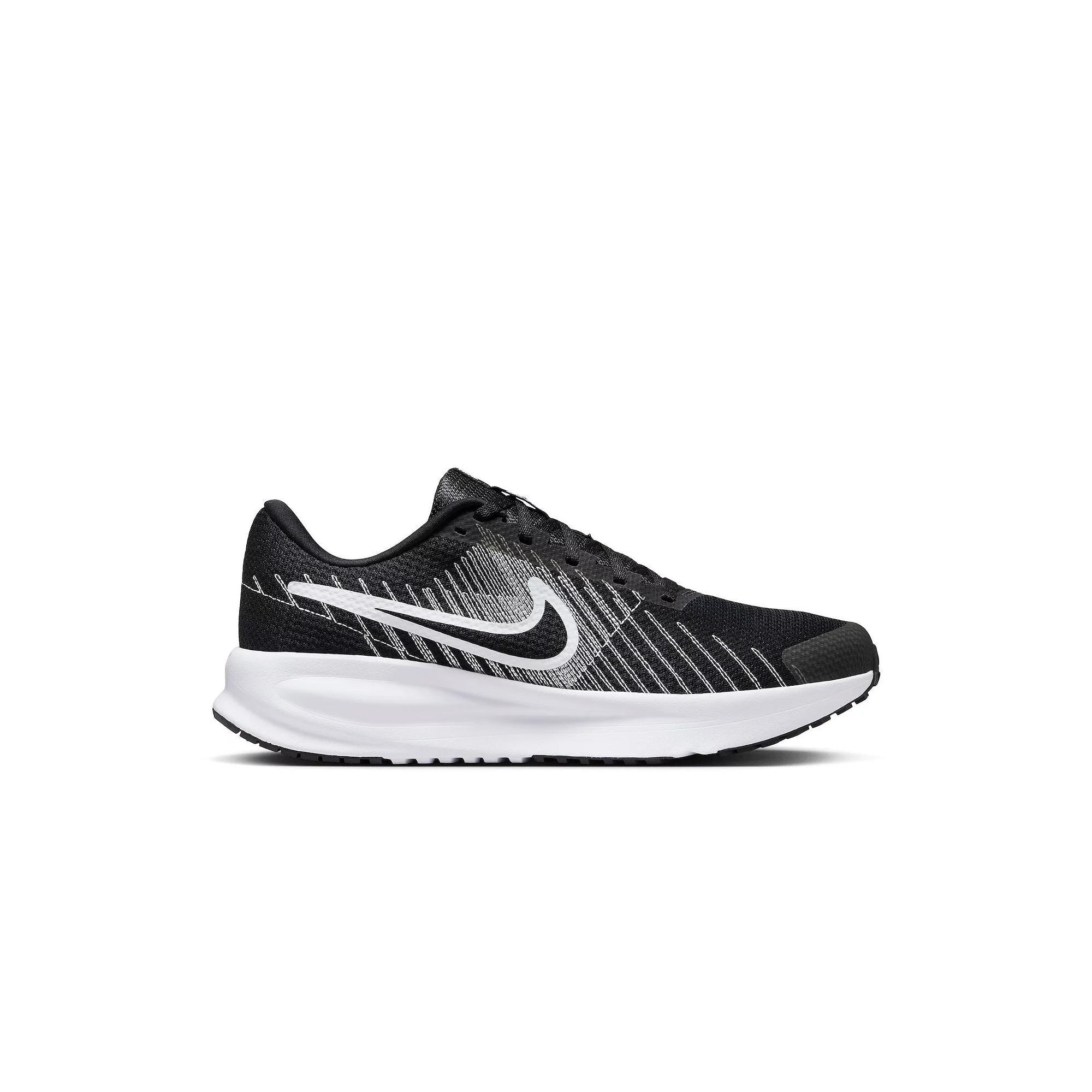 Nike Run Defy Men's Running Shoes, Size: 8.5, Black White Product Image