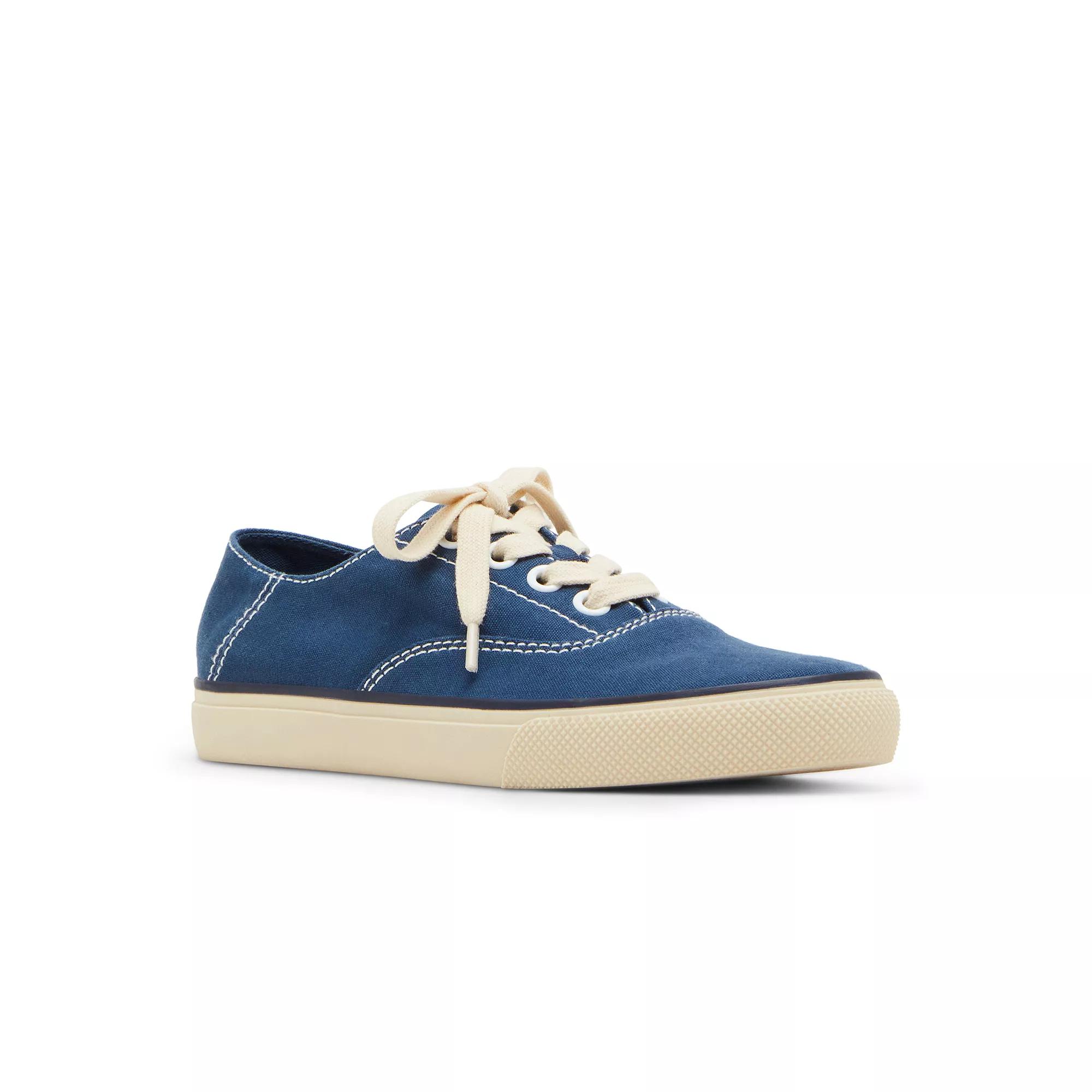 madden girl Skipper Womens Canvas Shoes Blue Product Image