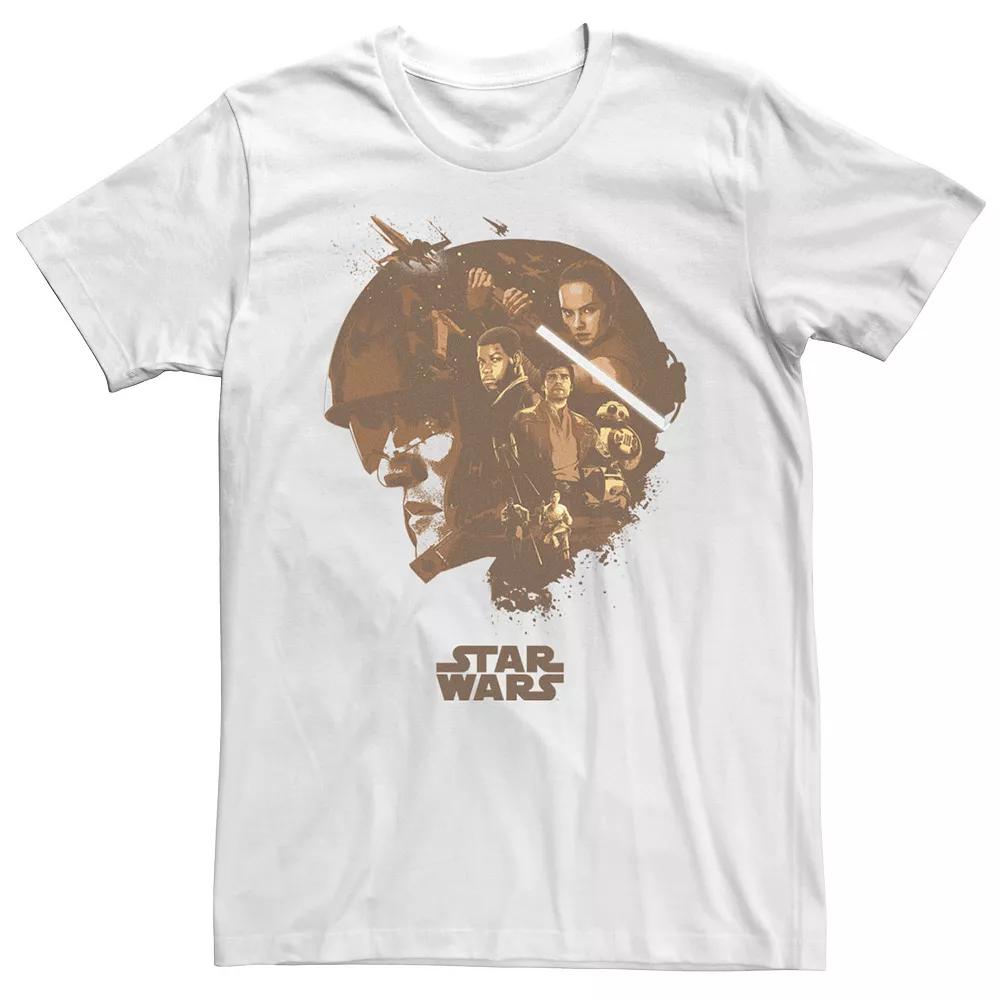 Men's Star Wars Character Collage Helmet Fill Tee,  Product Image
