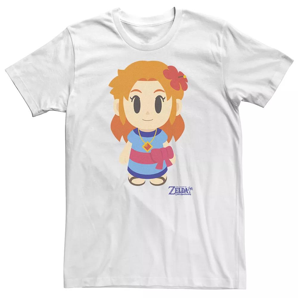 Big & Tall Nintendo The Legend Of Zelda Links Awakening Marin Avatar Style Portrait Tee, Men's,  Product Image