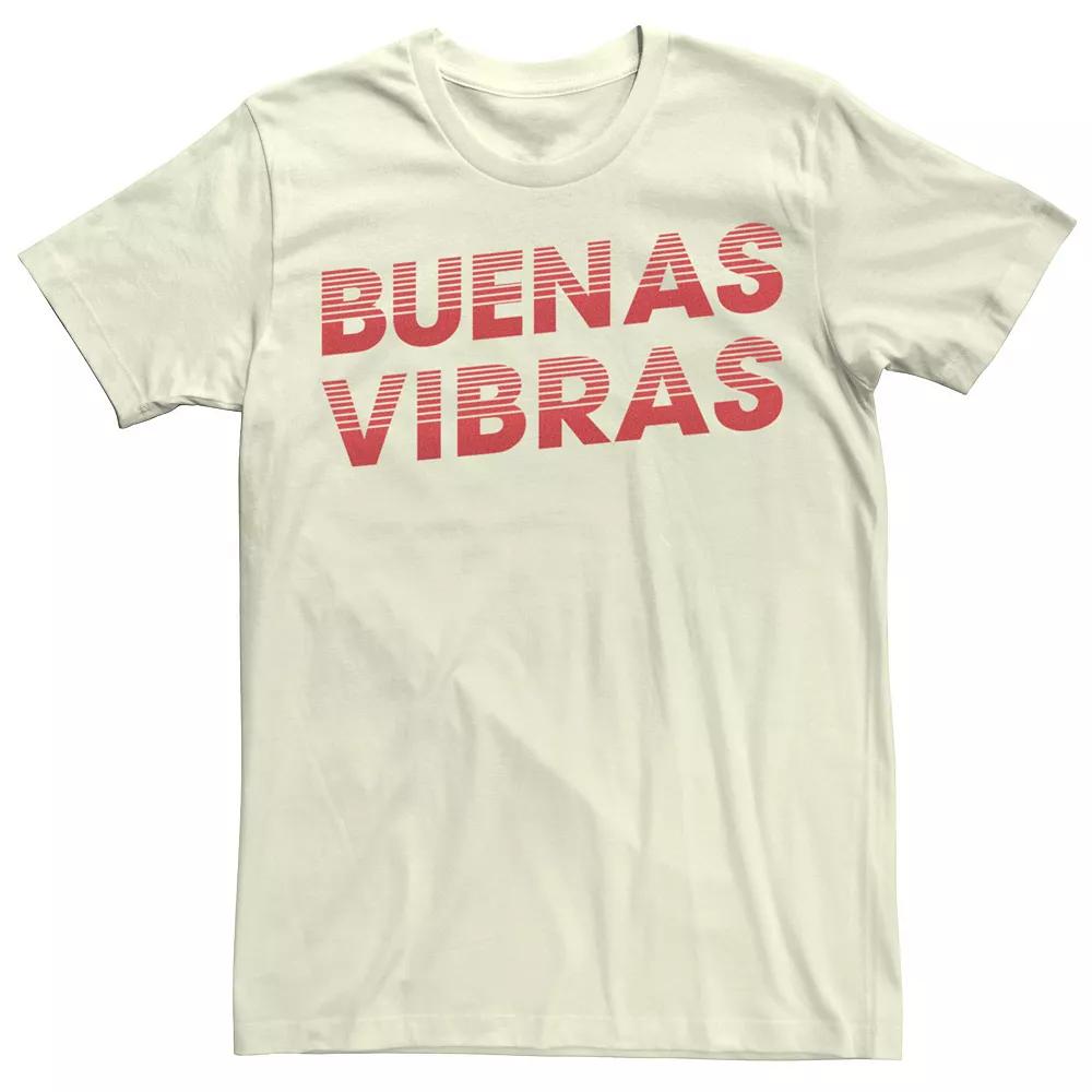 Men's Vibras Buenas Vintage Text Tee,  Product Image