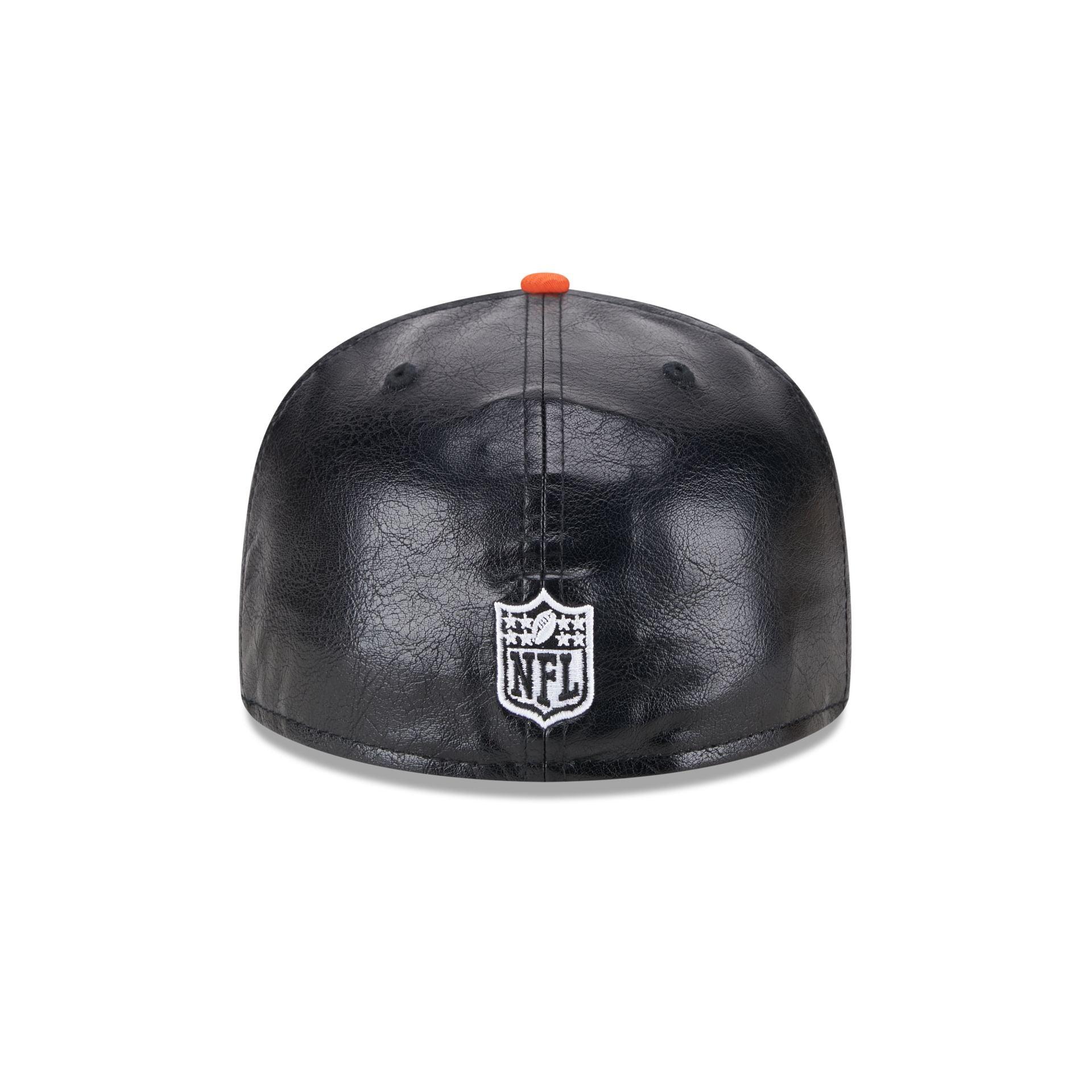 Cincinnati Bengals Faux Leather Crown 59FIFTY Fitted Hat Male Product Image
