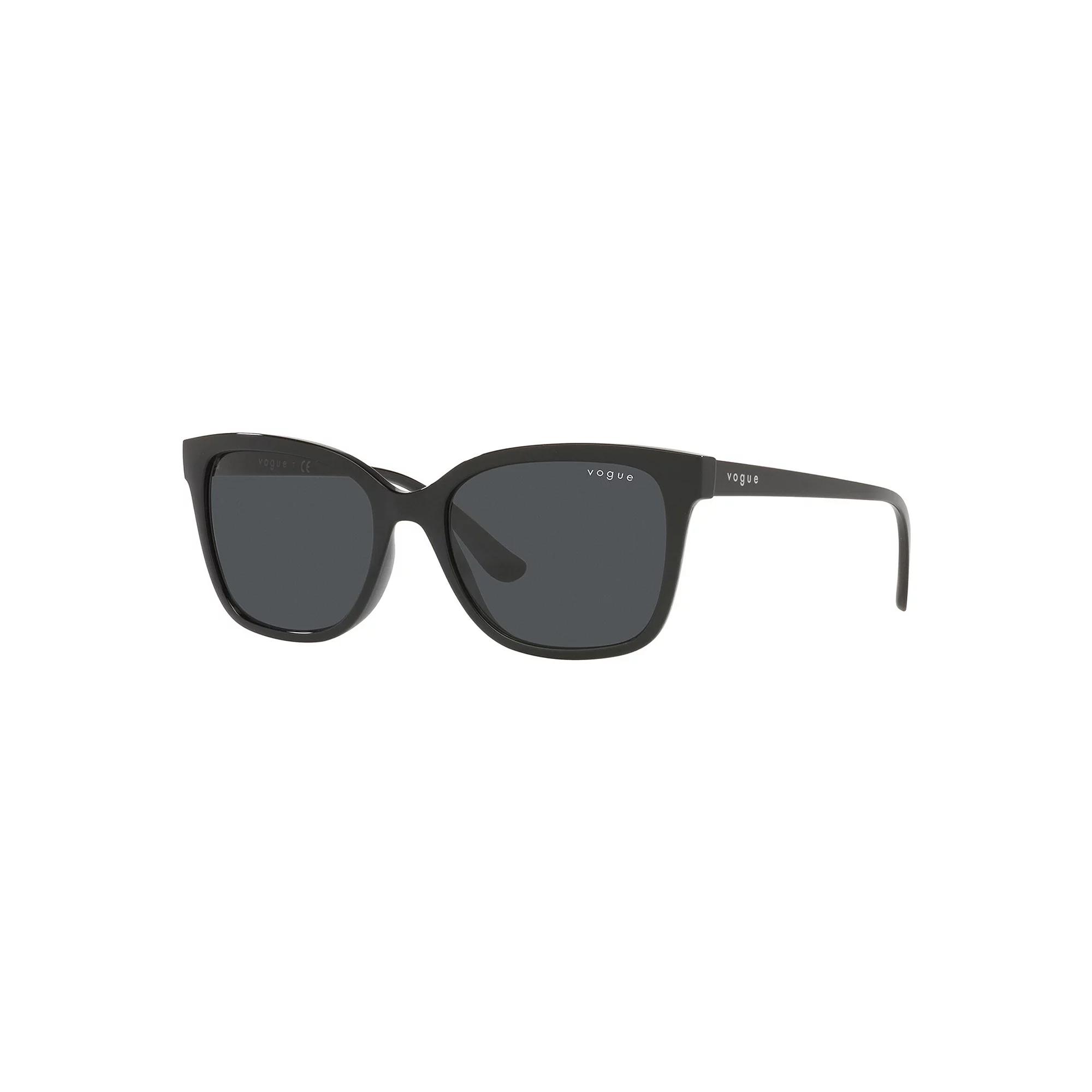 Women's Vogue Eyewear 54mm Pillow Sunglasses, Black Product Image