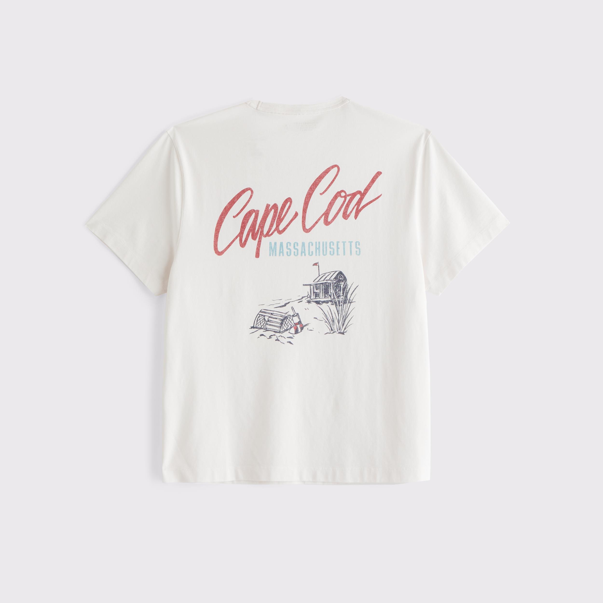 Nautical Classic Polished Cropped Graphic Tee Product Image