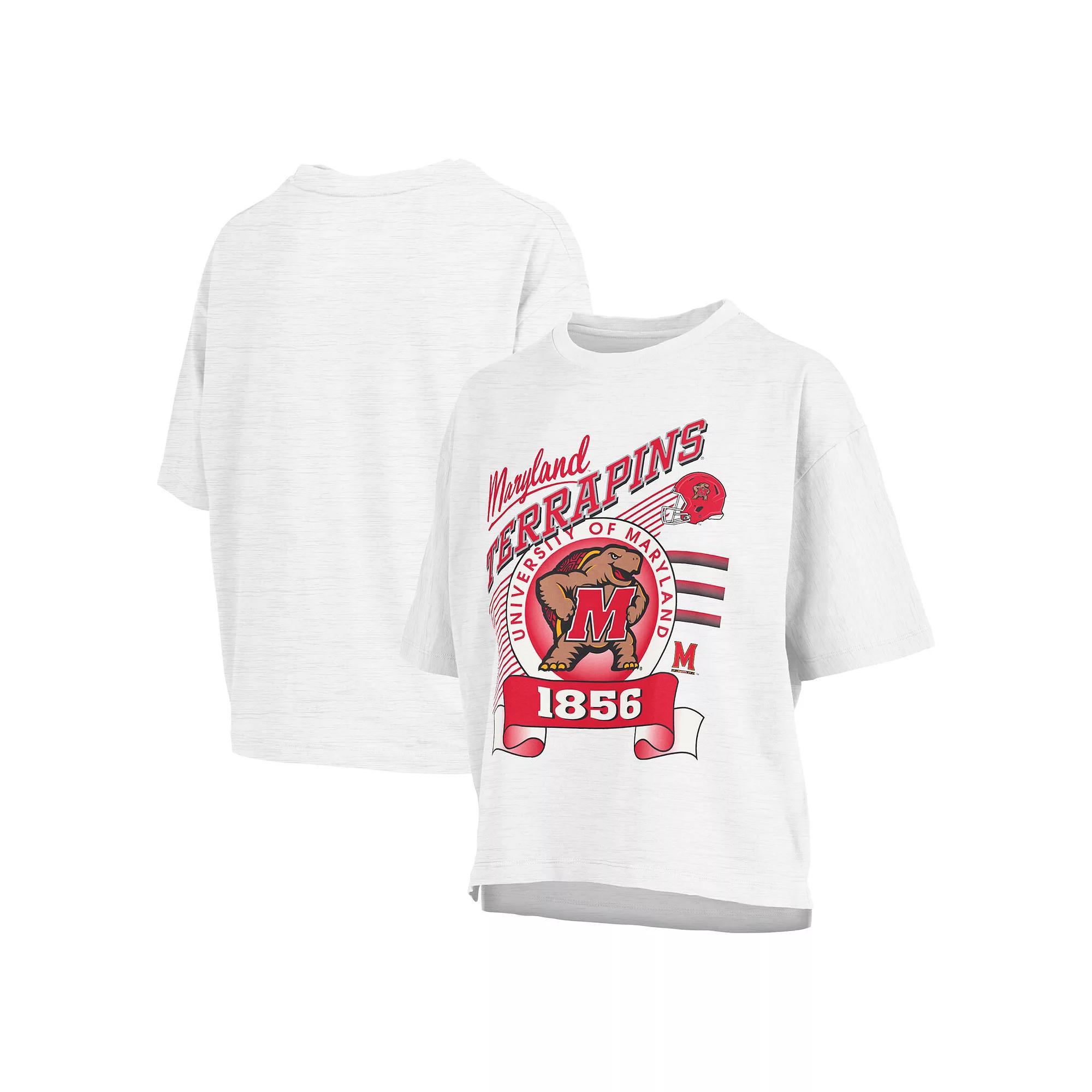 Womens Pressbox Maryland Terrapins Rock & Roll SlubT-Shirt Product Image