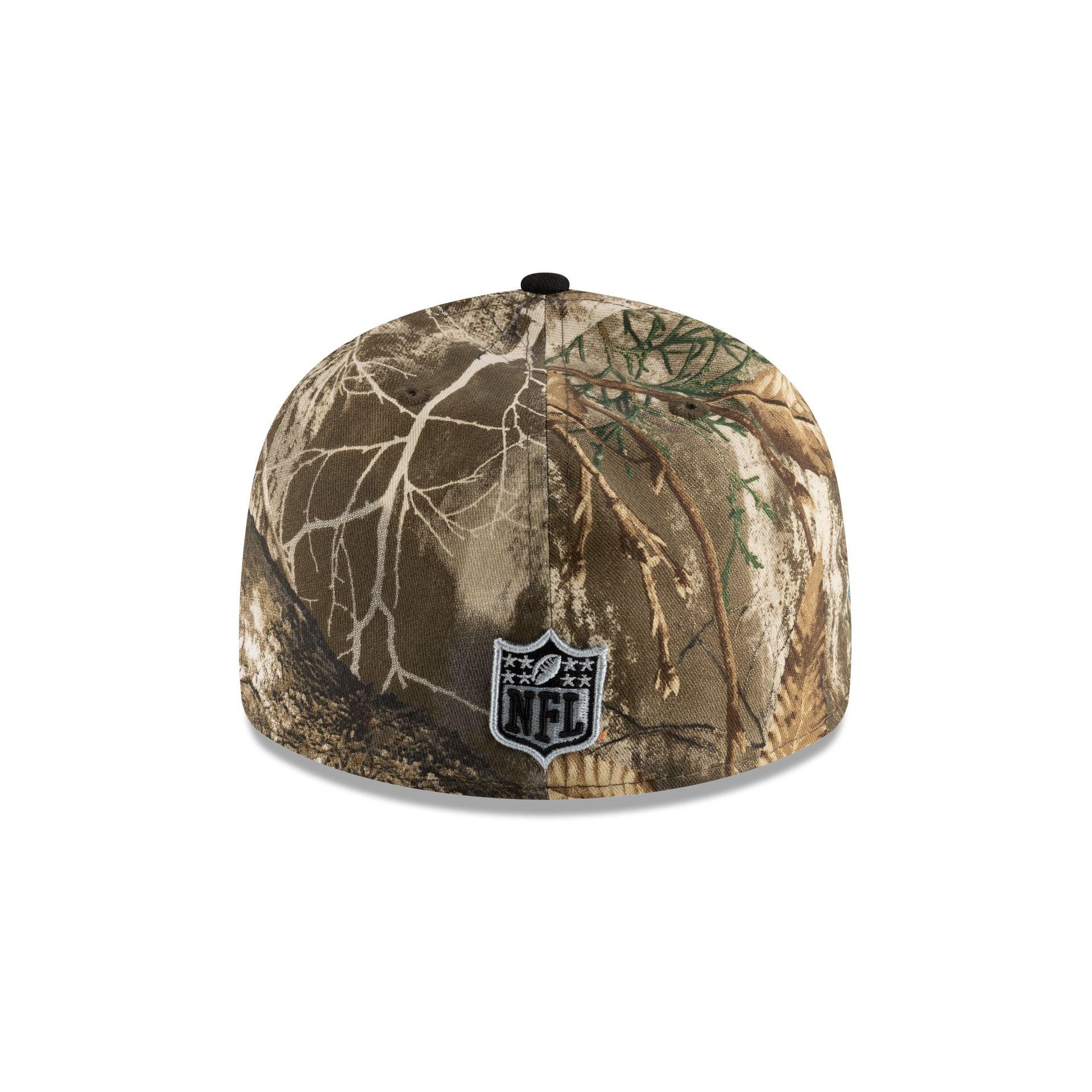 Just Caps Realtree Las Vegas Raiders Low Profile 59FIFTY Fitted Hat Male Product Image