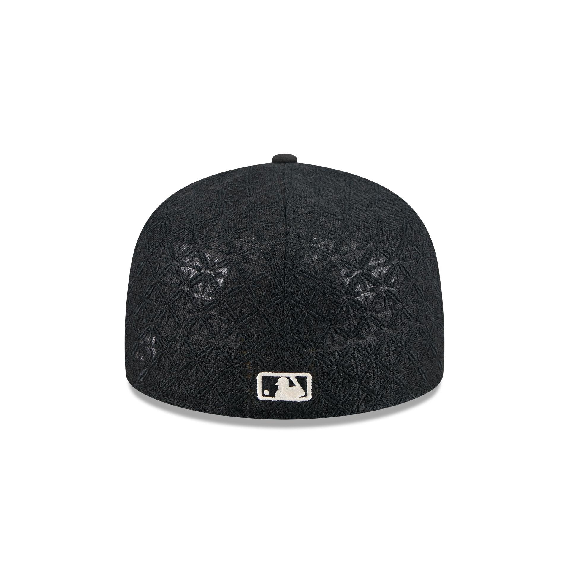 New York Mets Black Mesh 59FIFTY A-Frame Fitted Hat Male Product Image