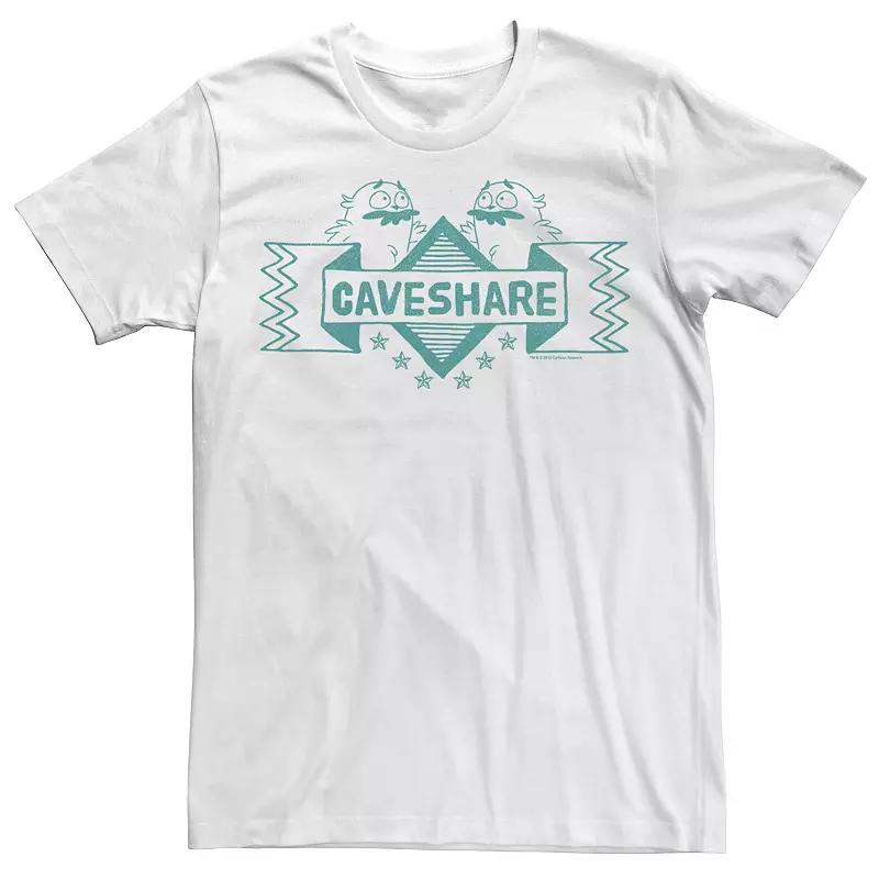 Men's We Bare Bears Caveshare Banner Graphic Tee, Size: XL, White Product Image