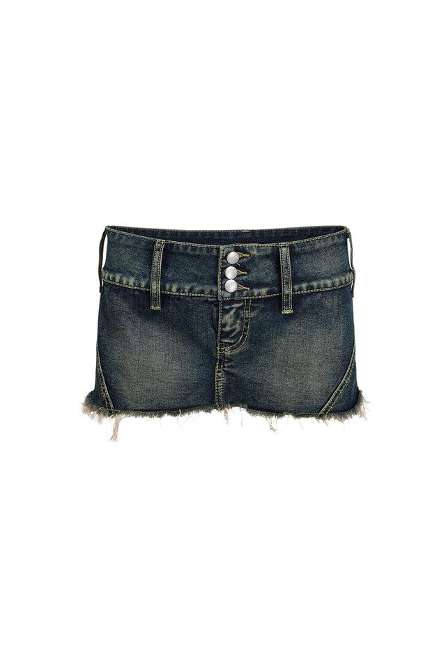 NYKKO SKORT - BLUE : DENIM BLUE Product Image