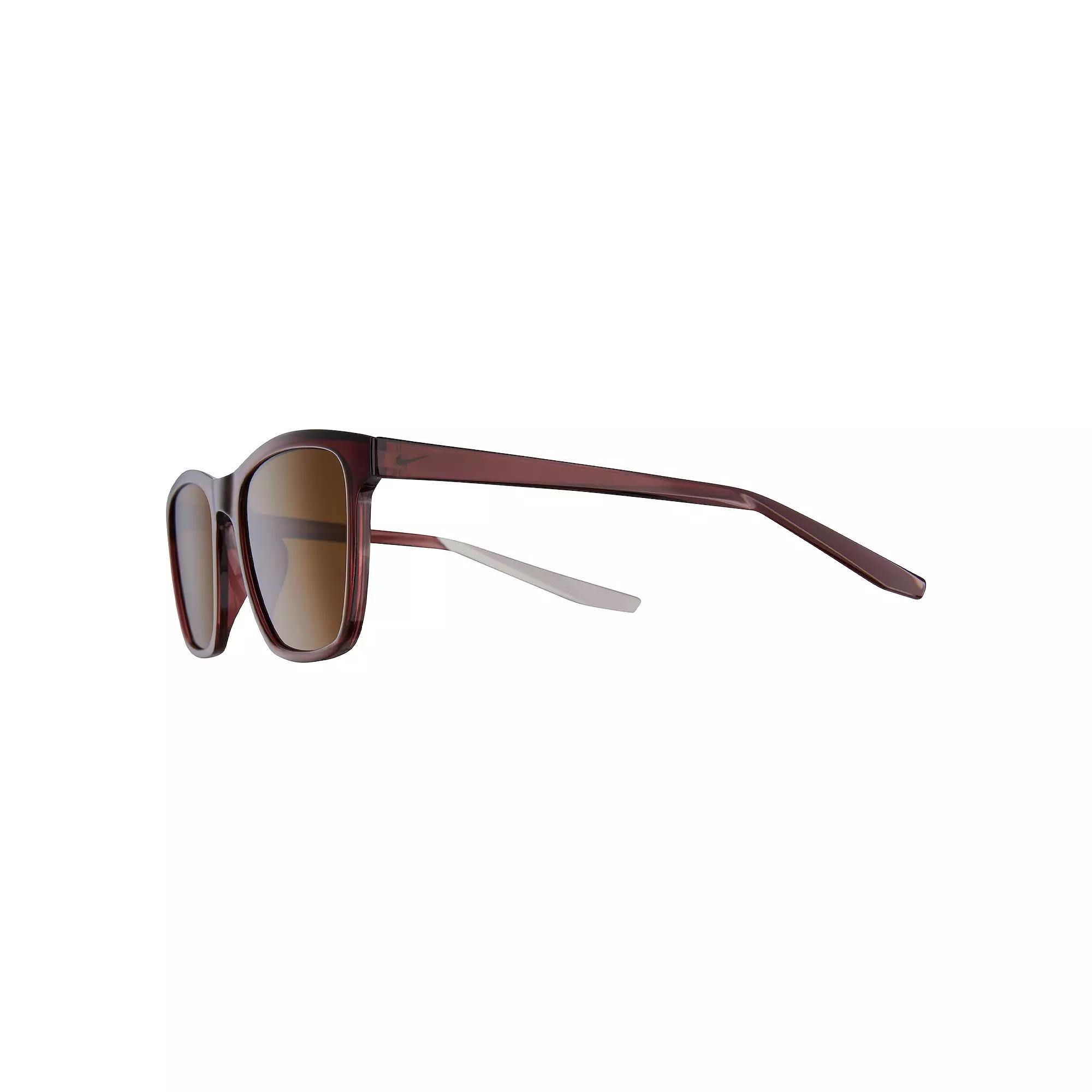 Men's Nike Stint 53 mm Square Mirror Sunglasses, Brown Product Image