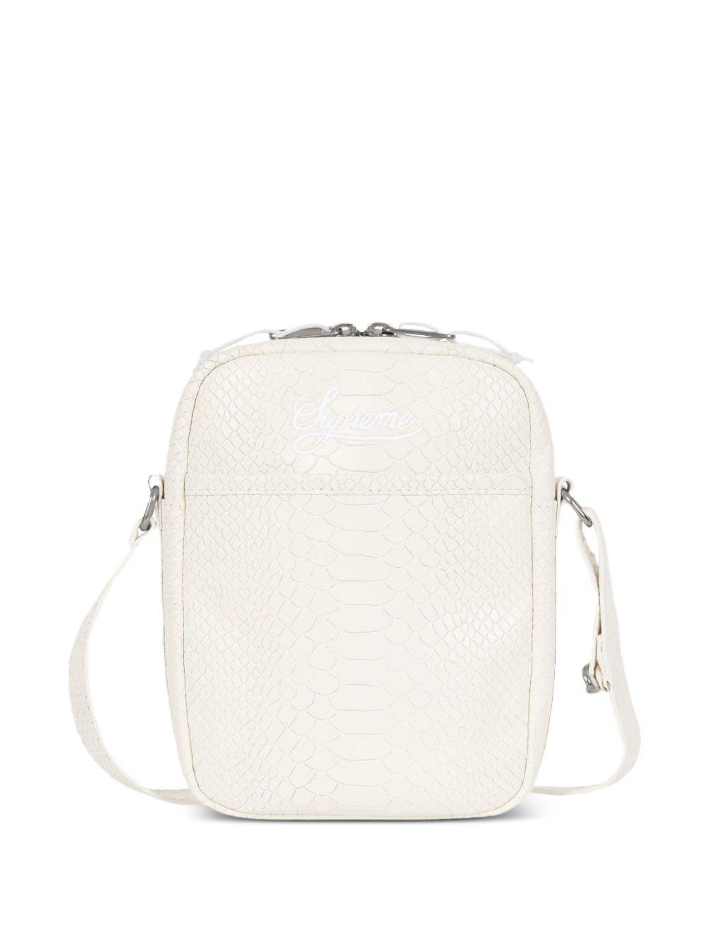 x Nike "SS25 - White" leather shoulder bag  Product Image