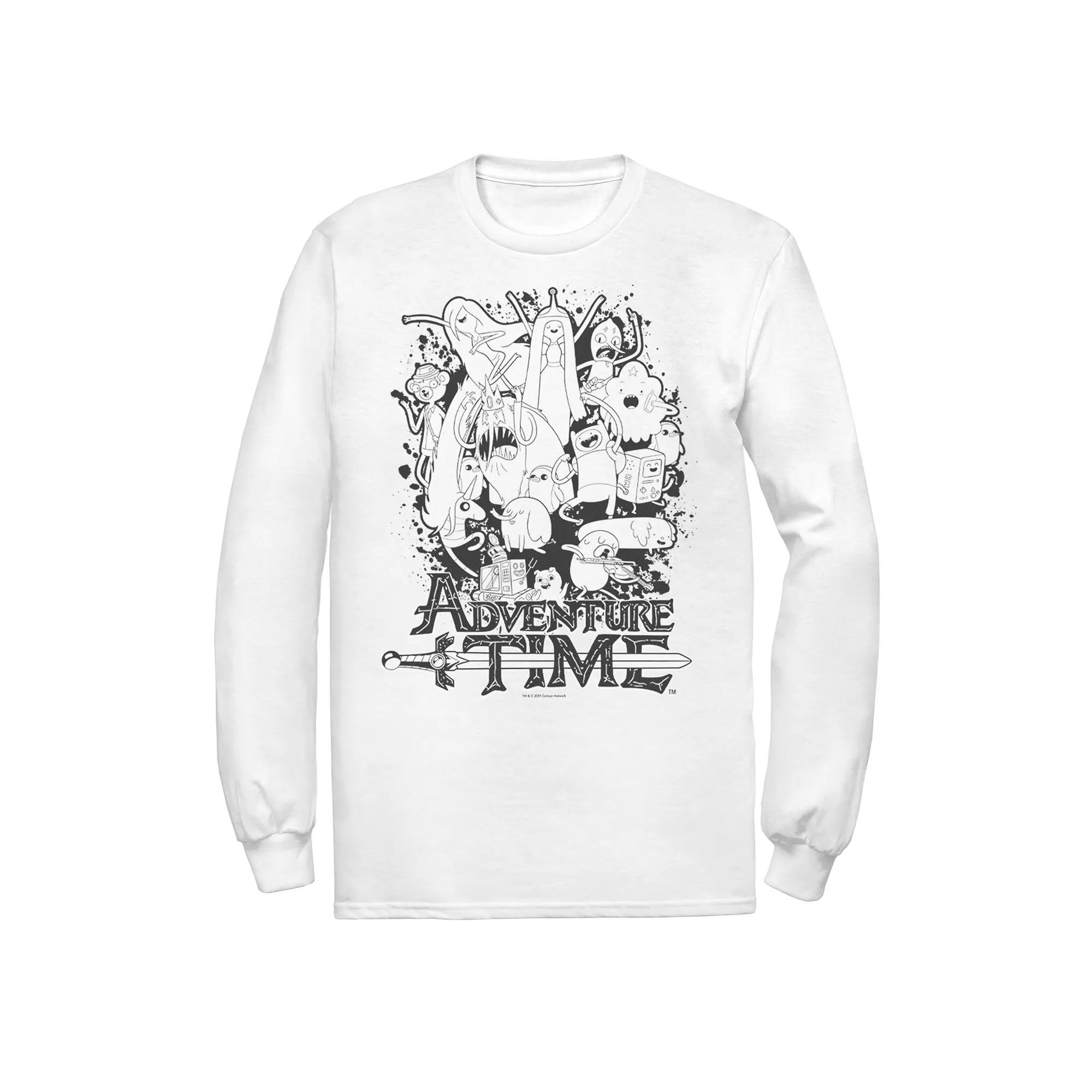 Men's Cartoon Network Adventure Time Splash Sweatshirt,  Product Image