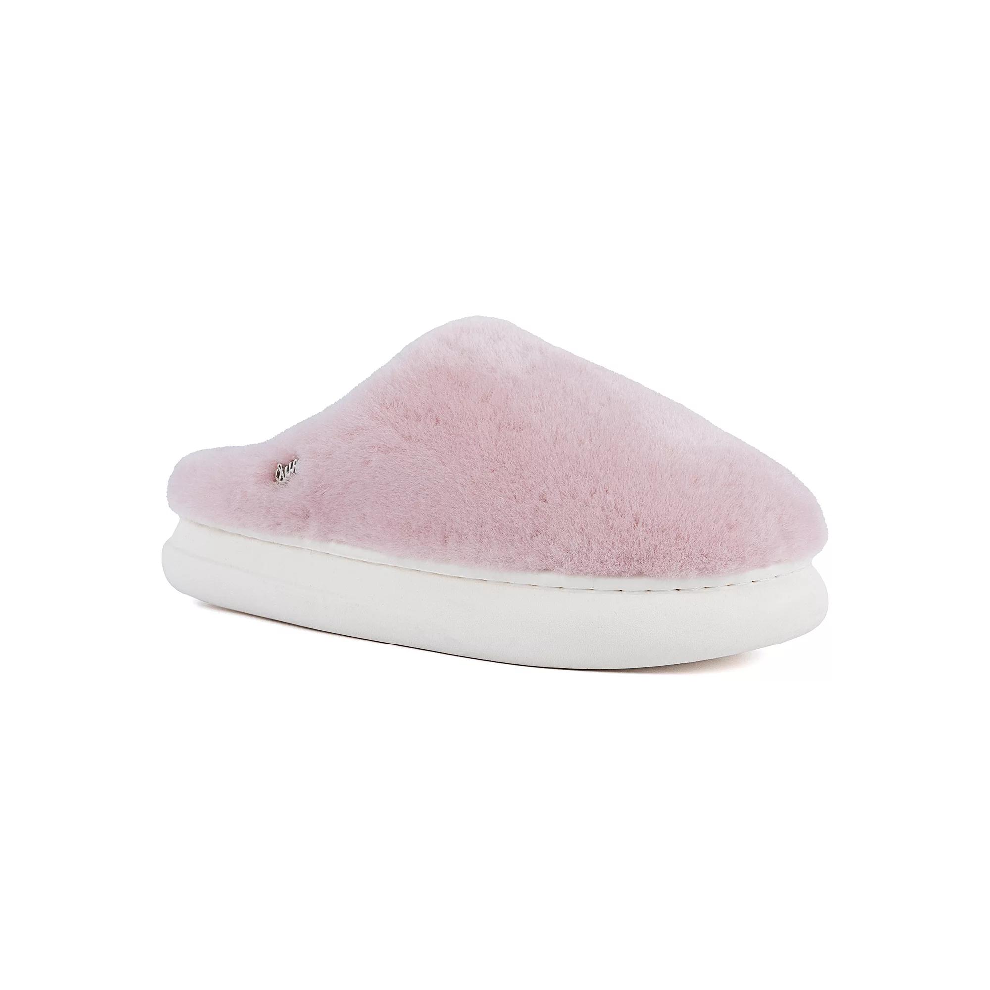 sugar Chills Women's Casual Slippers, Size: 10, White Silver Product Image