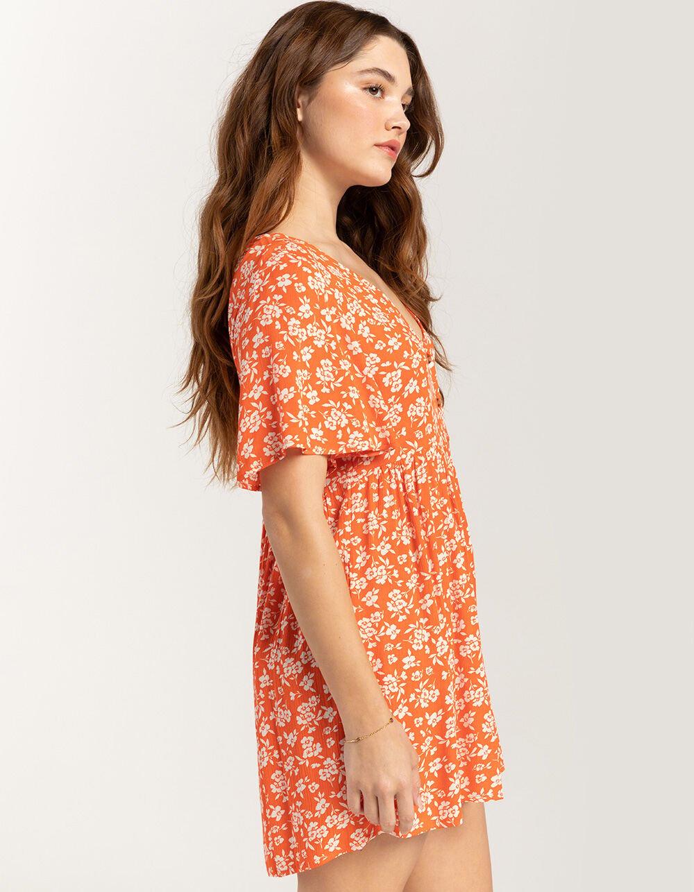 BILLABONG Spring Daze Womens Romper - CORAL Product Image