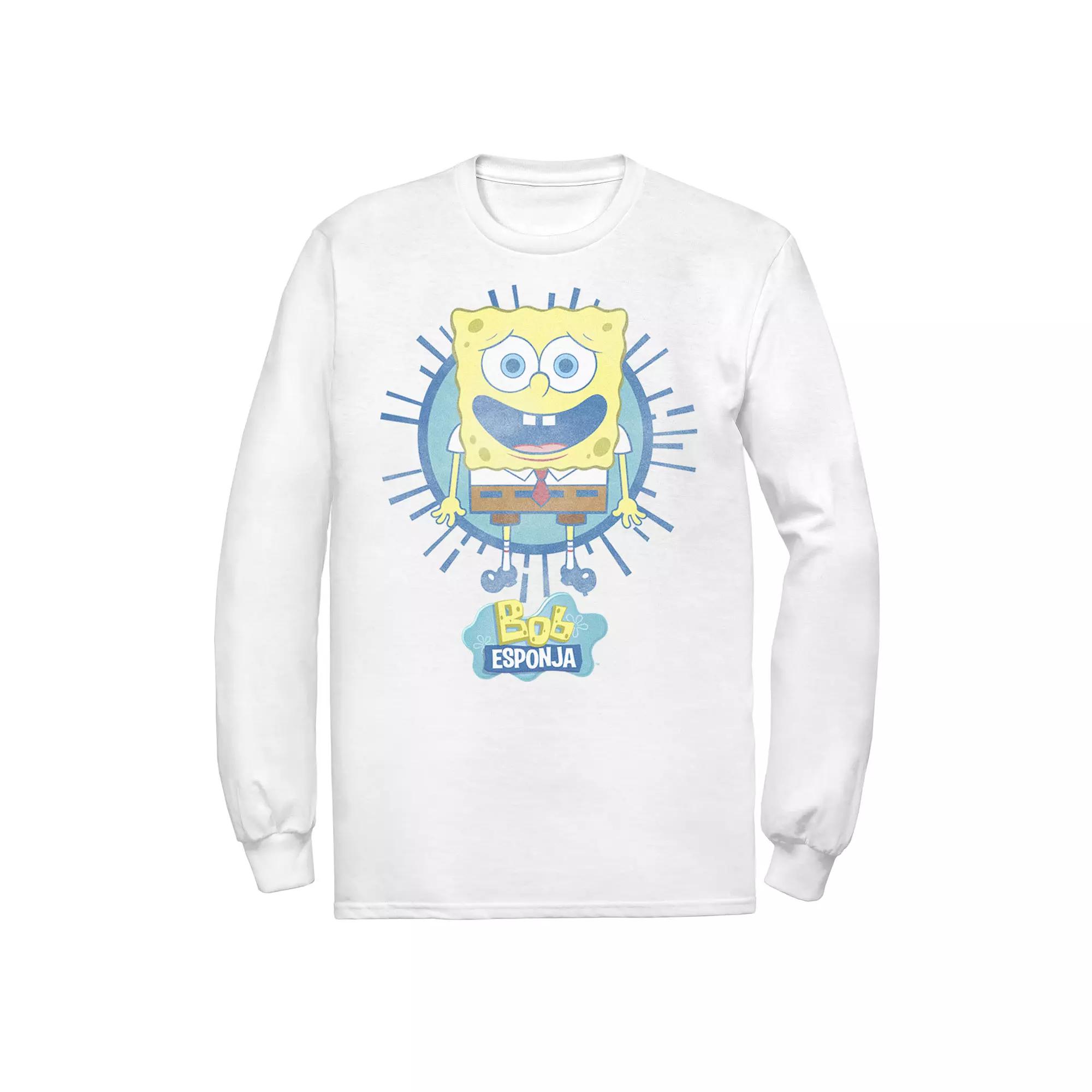Men's Nickelodeon SpongeBob SquarePants Bob Rays Spanish Tee,  Product Image