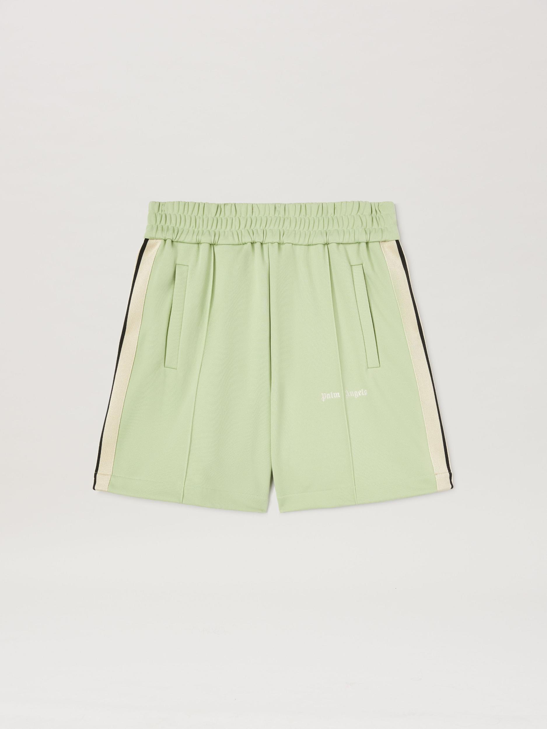 CLASSIC LOGO TRACK SHORTS FOREST GREEN - Product Image
