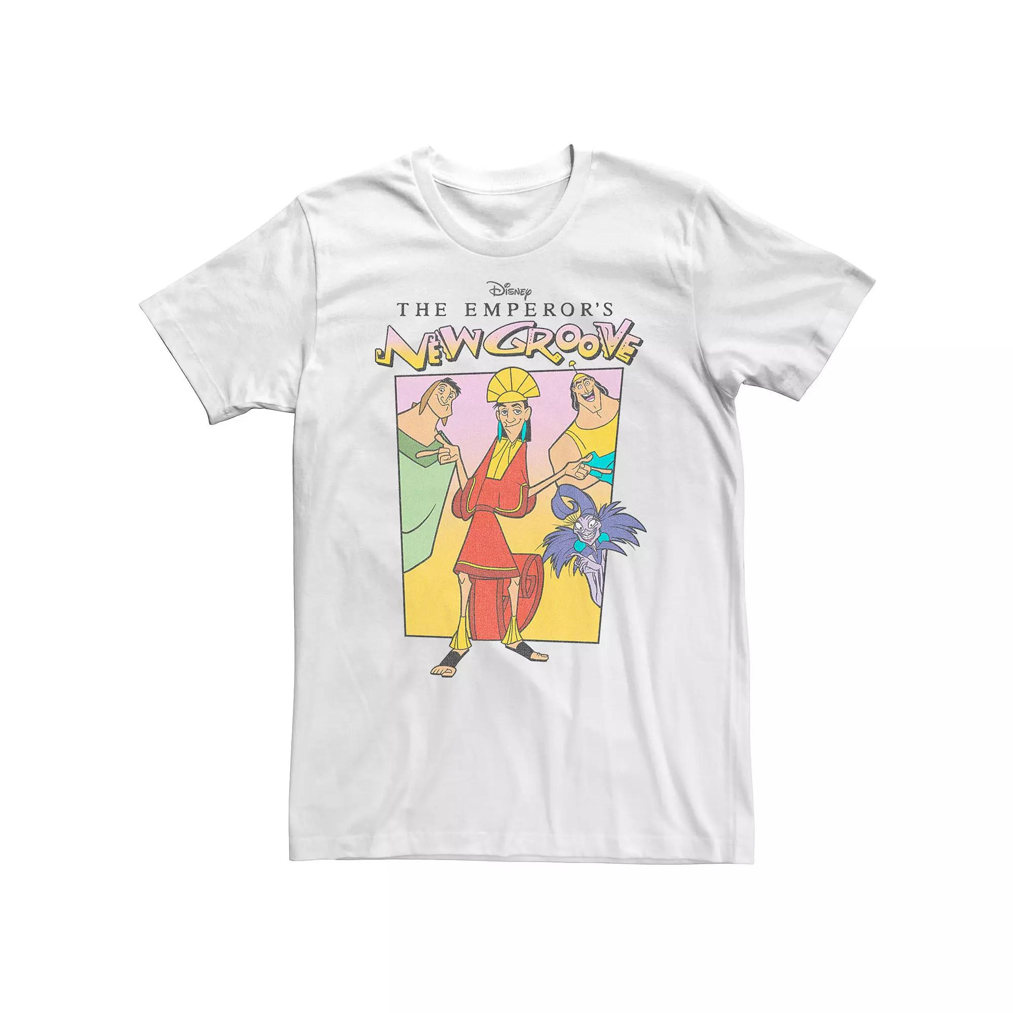 Disney's The Emperor's New Groove Big & Tall Poster Cast Graphic Tee, Men's,  Product Image