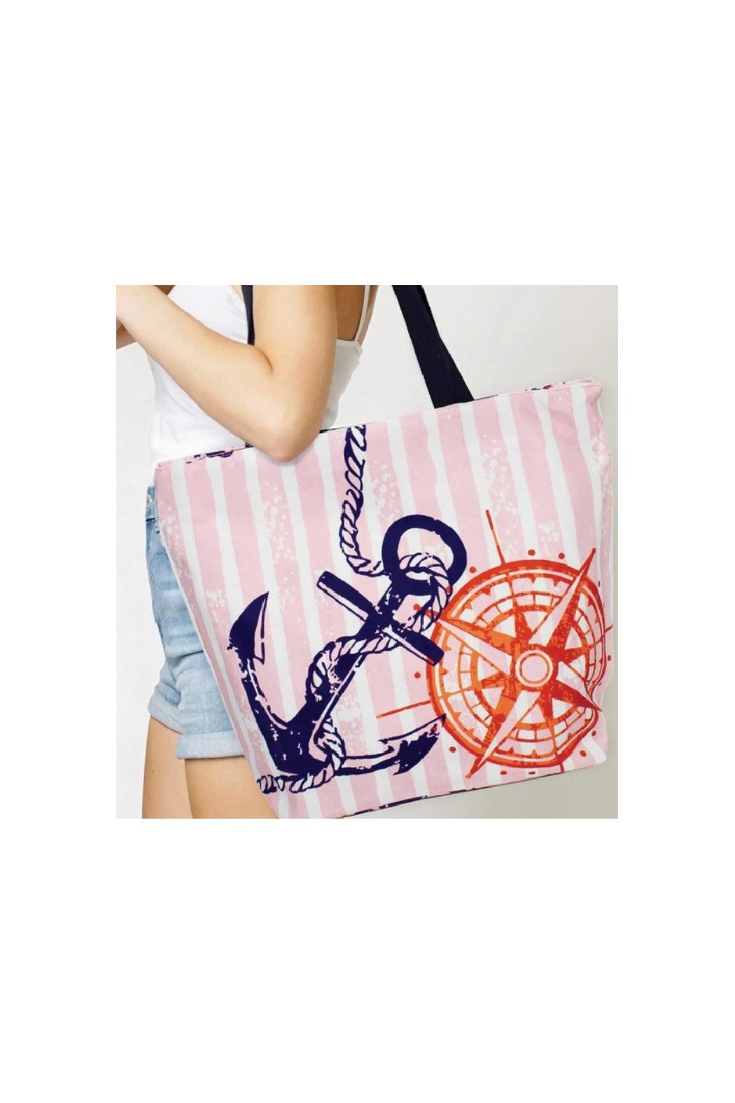 Anchor Printed Tote Bag Product Image