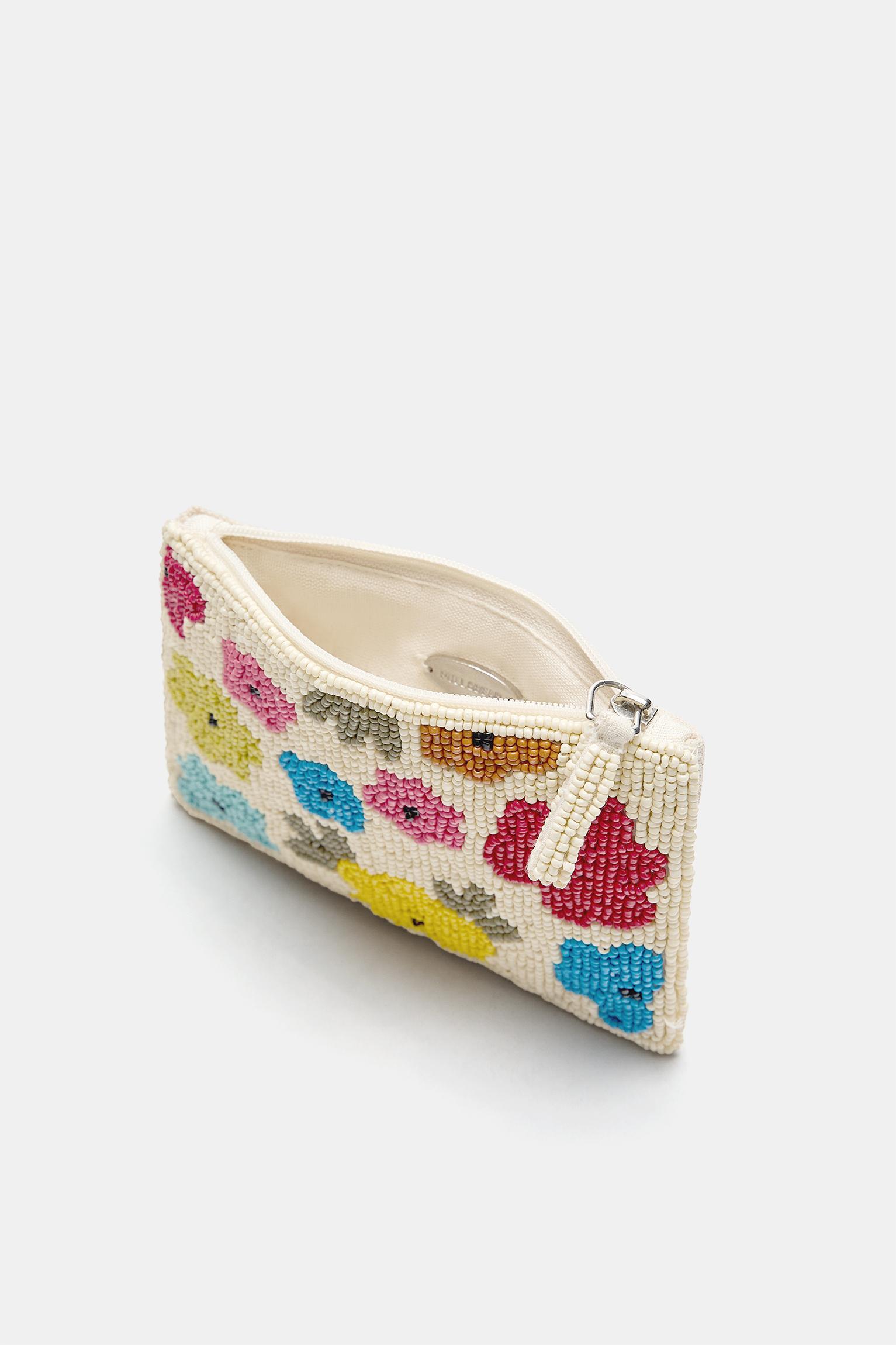 Purse with floral decorations Product Image