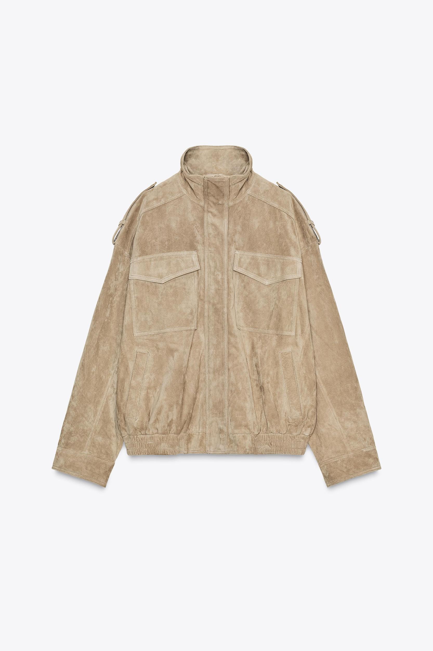 SUEDE LEATHER JACKET Product Image