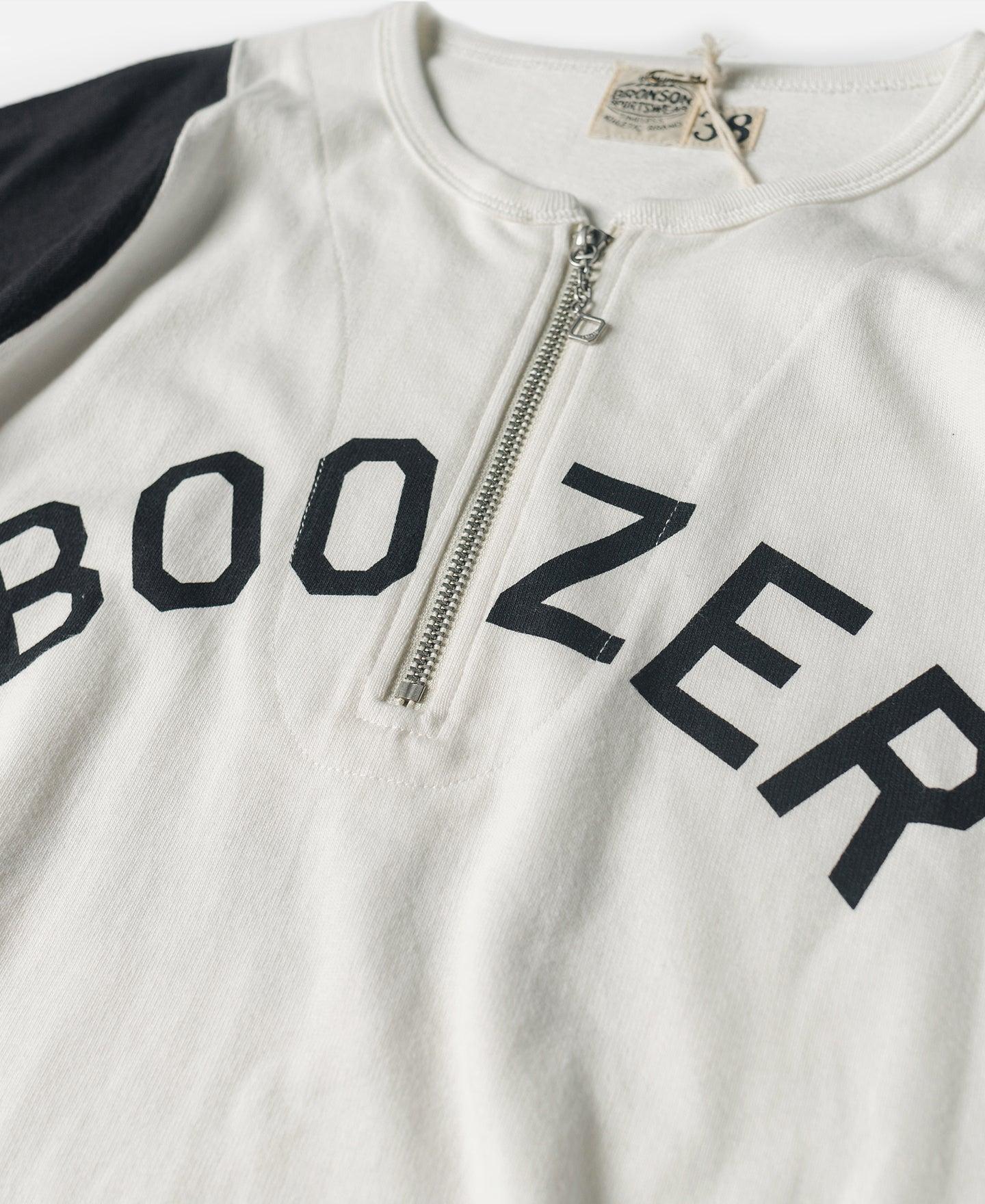 Quarter-Zip Rider Printed Raglan Sleeve T-Shirt - Yellow Product Image