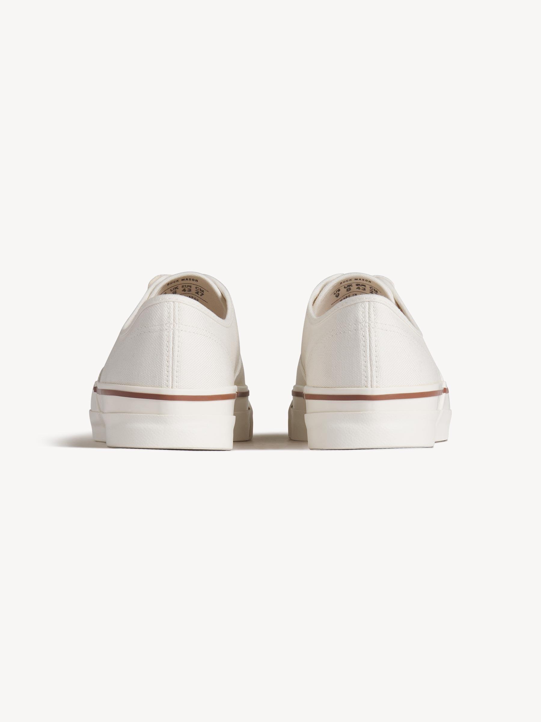 White Deck Shoe Product Image