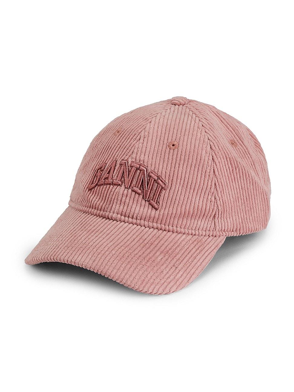 Womens Corduroy Baseball Cap Product Image