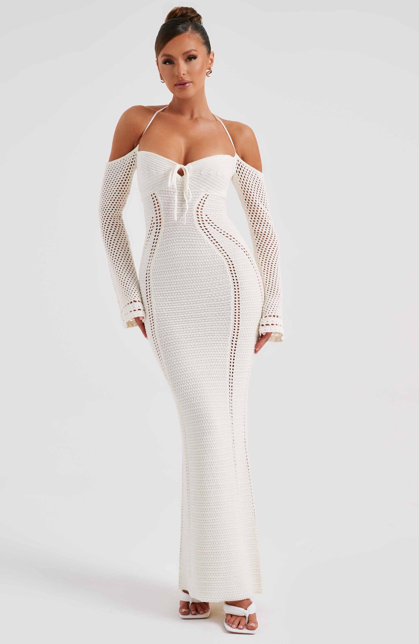 Samariah Maxi Dress - White Product Image