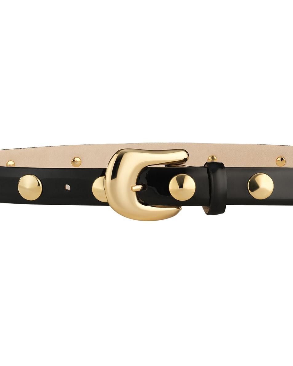 Patent Studded Belt Product Image
