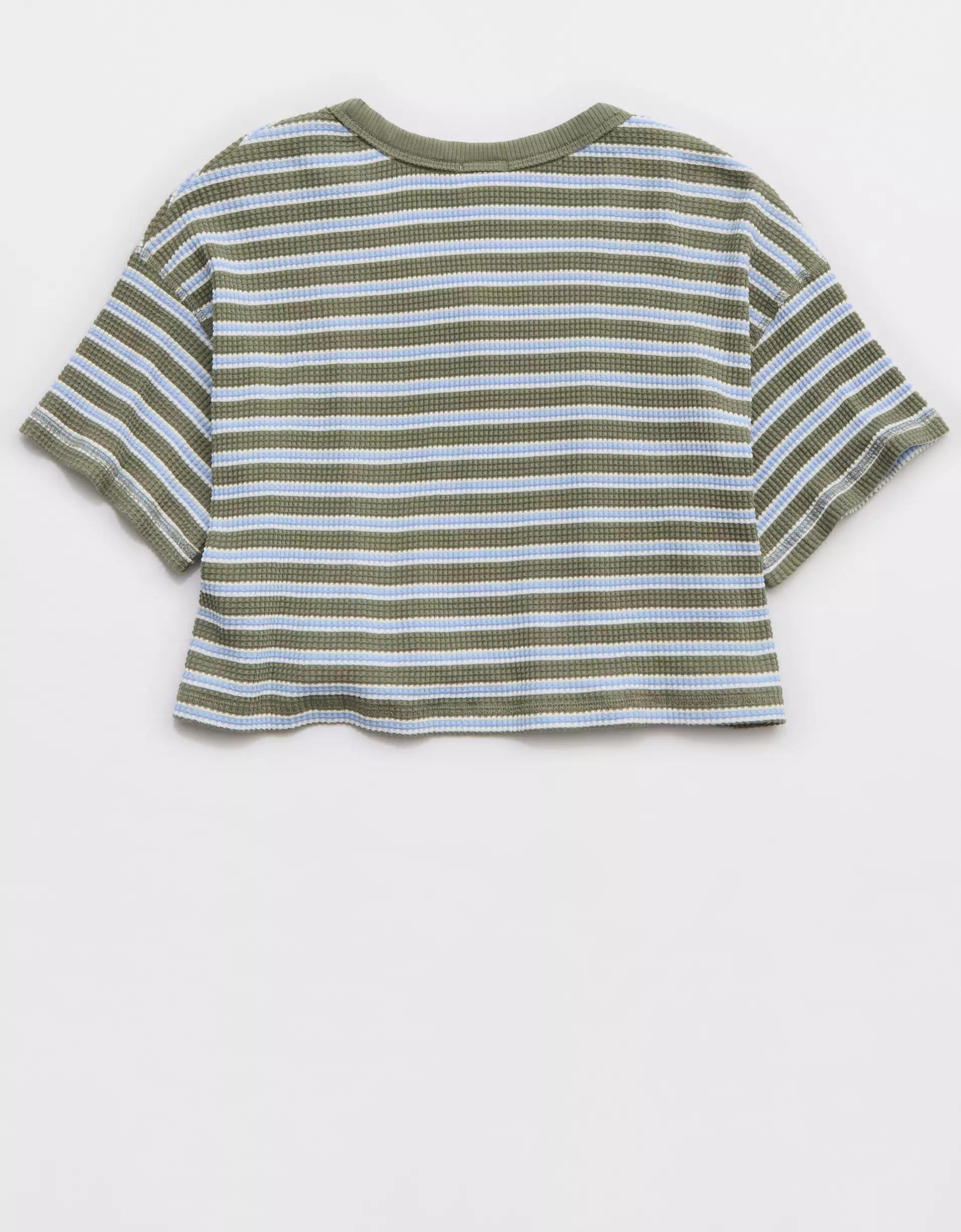 OFFLINE By Aerie Wow! Waffle Scoop T-Shirt Product Image