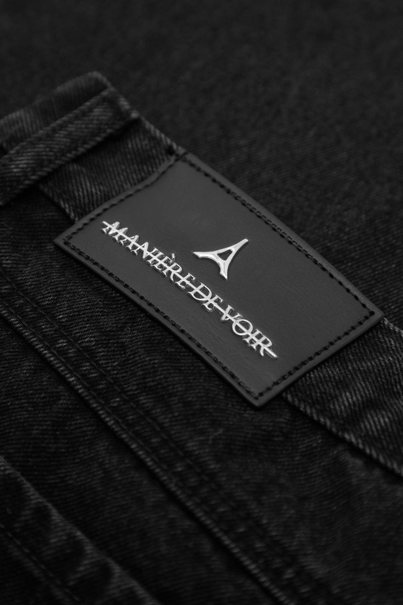 Relaxed Fit Jean - Washed Black Male Product Image