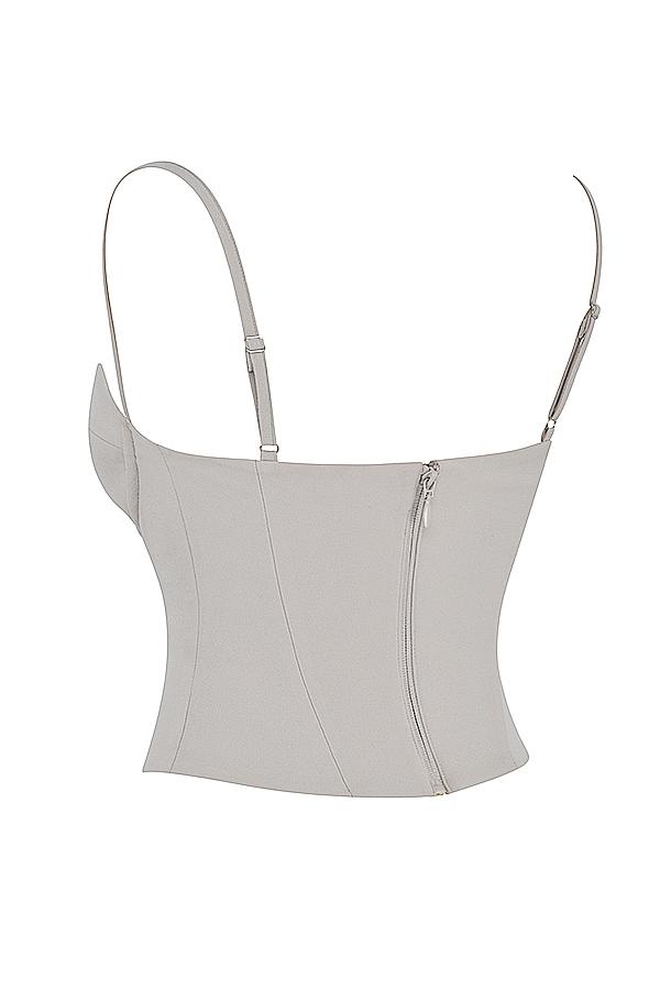 Shanna  oyster underwired corset Product Image