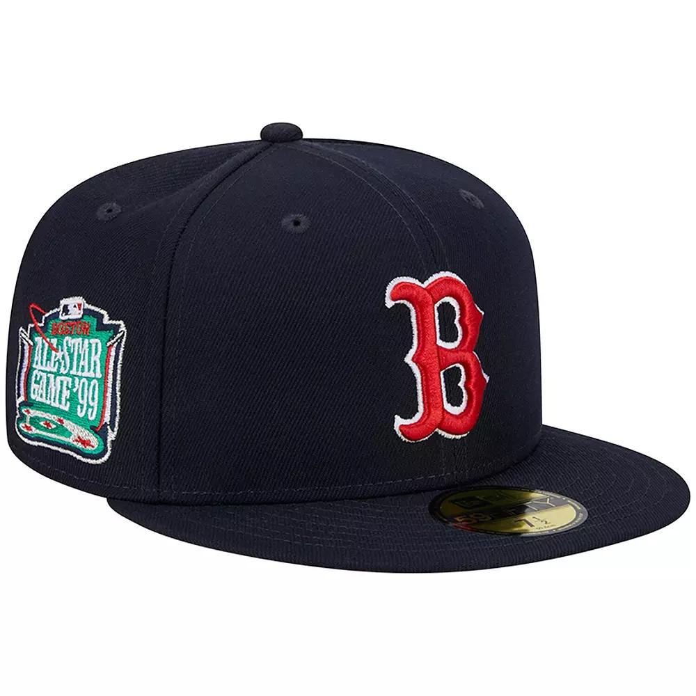 Men's New Era Navy Boston Red Sox 1999 All Star Game Team Color 59FIFTY Fitted Hat,  Product Image