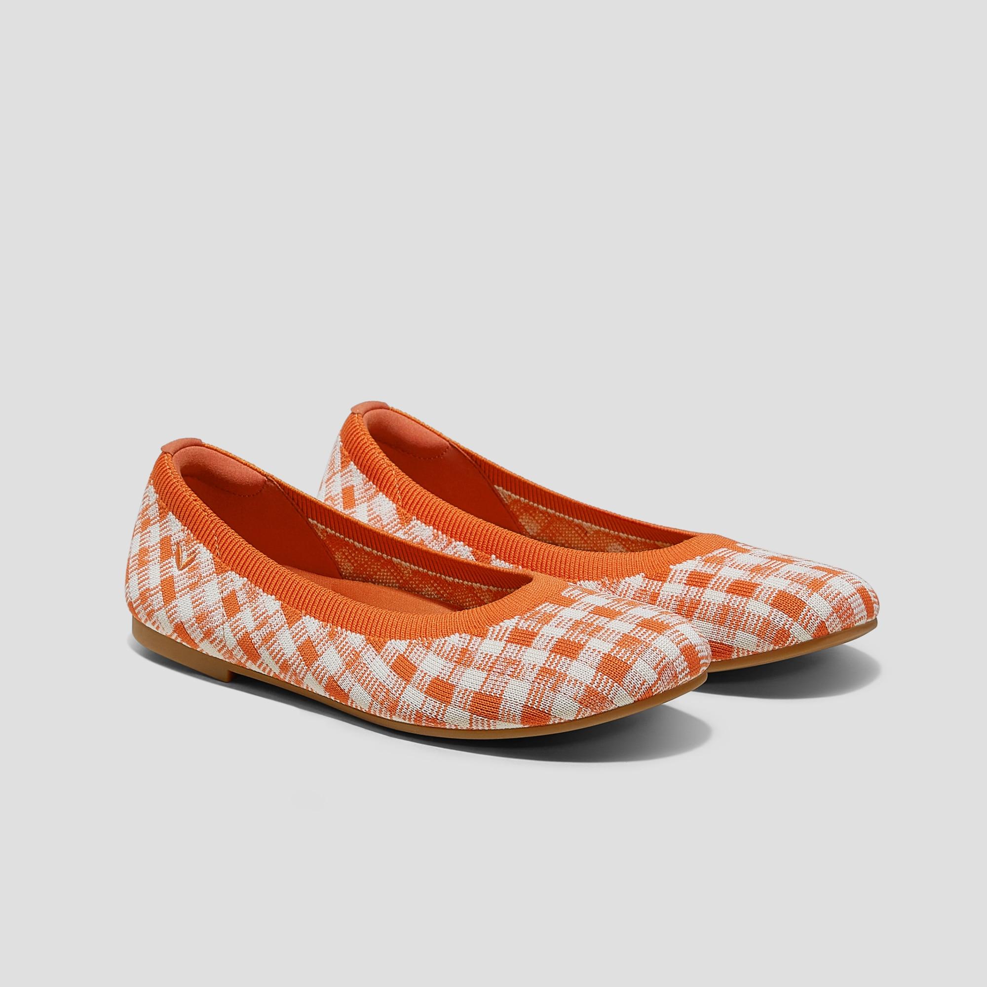 Water-Repellent Round-Toe Walking Flats (Claire Walker) Product Image