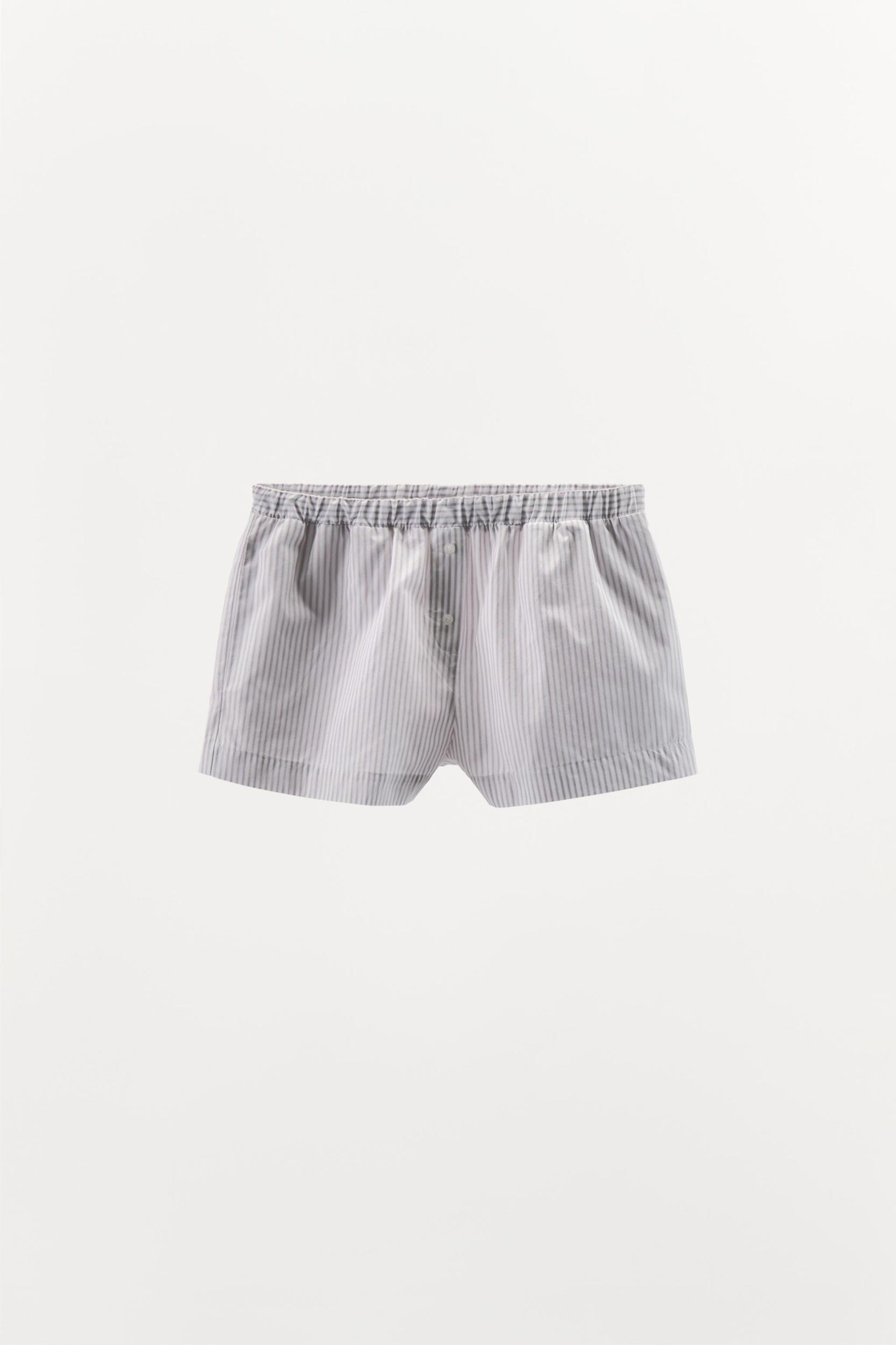 STRIPED PAJAMA SHORTS Product Image