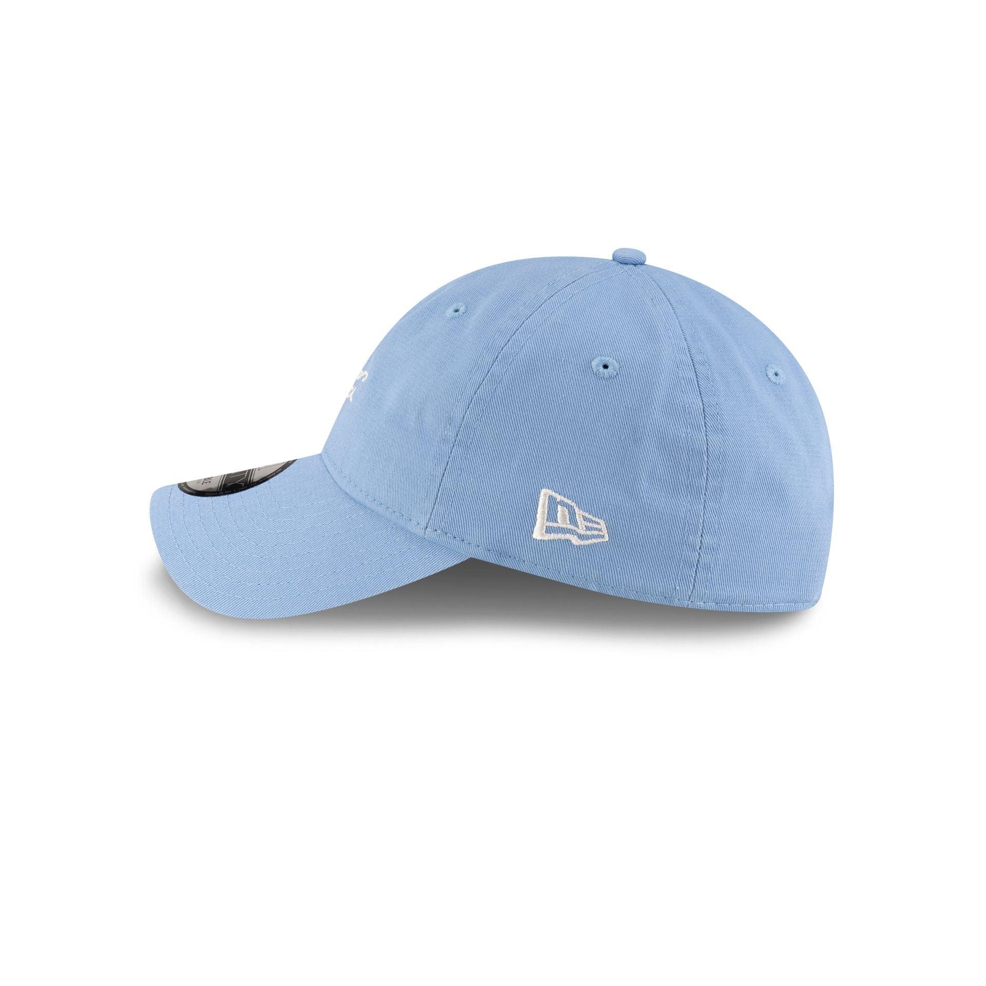 New Era Cap Handwritten Blue 9TWENTY Easy Snap Hat Male Product Image