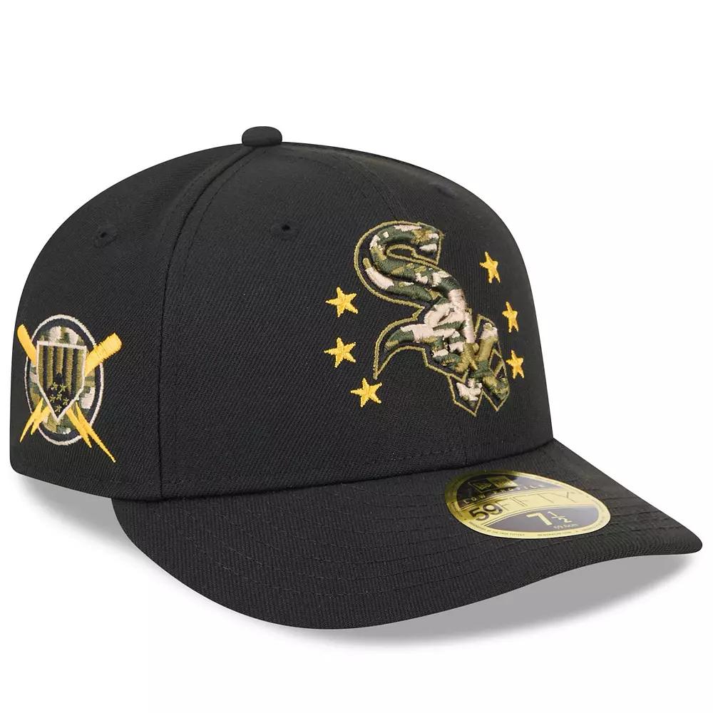 Men's New Era Black Chicago White Sox 2024 Armed Forces Day Low Profile 59FIFTY Fitted Hat,  Product Image