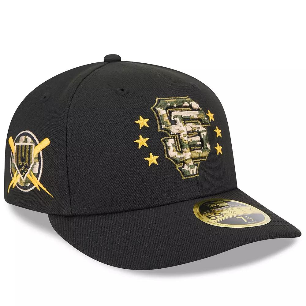 Men's New Era Black San Francisco Giants 2024 Armed Forces Day Low Profile 59FIFTY Fitted Hat,  Product Image