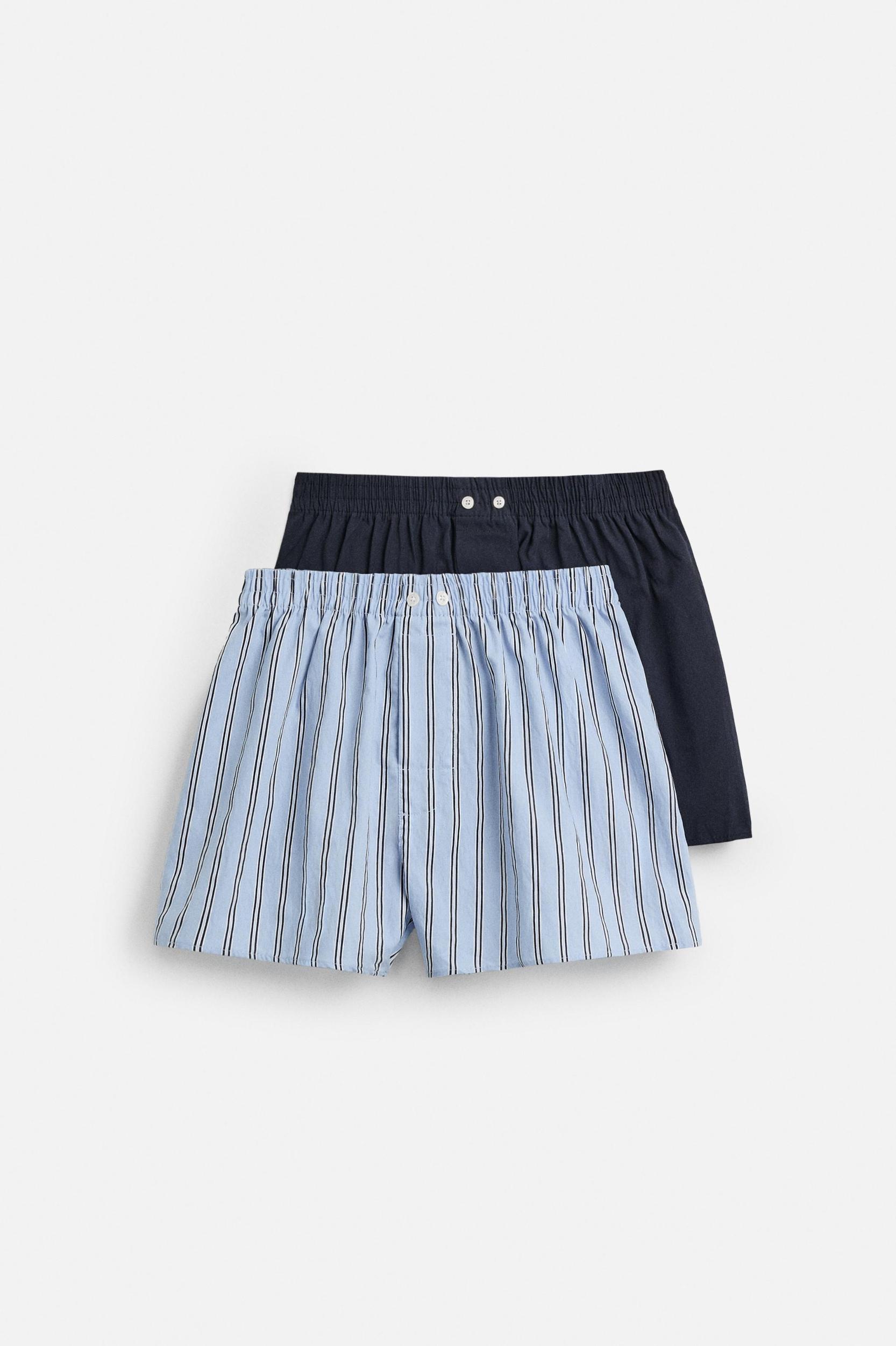 COMBINATION POPLIN BOXERS 2-PACK Product Image